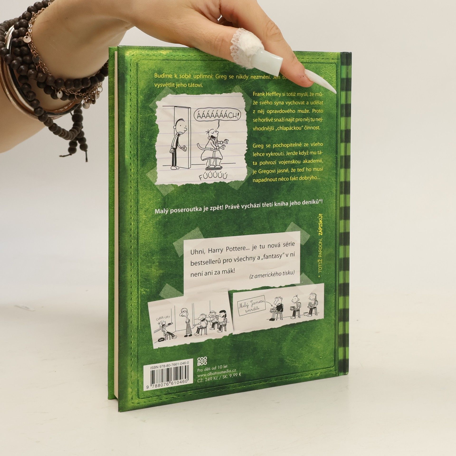 Jeff Kinney Deník malého poseroutky 3. Poslední kapka