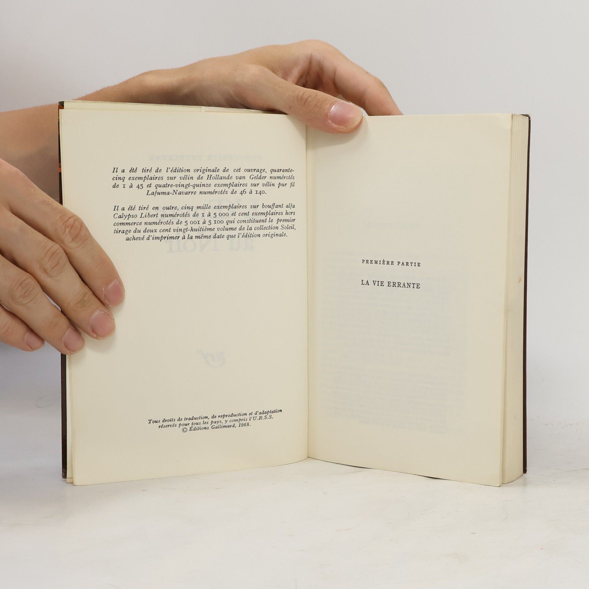 Marguerite Yourcenar L'Œuvre au Noir