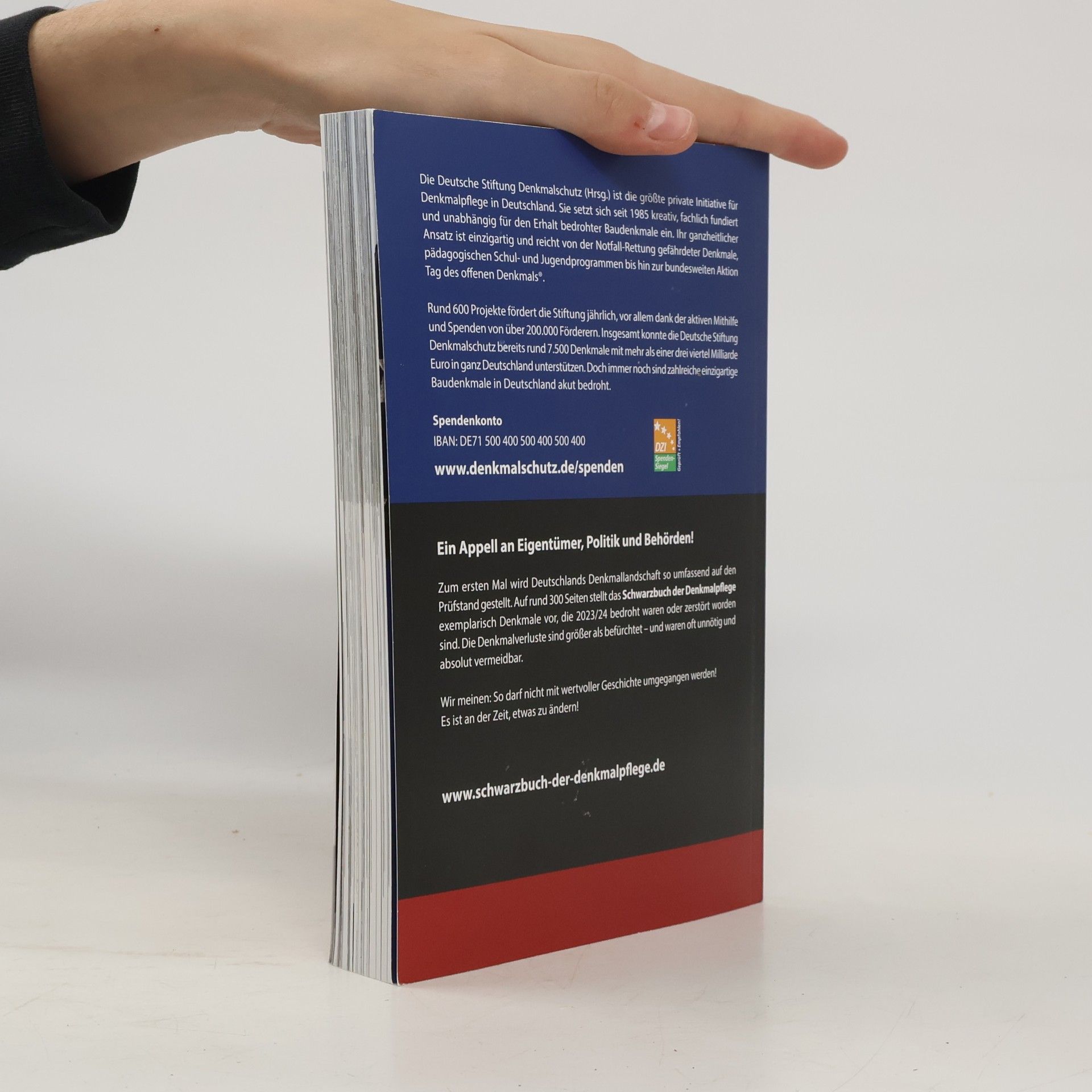 Collectif d'auteurs Das Schwarzbuch der Denkmalpflege 2023/24