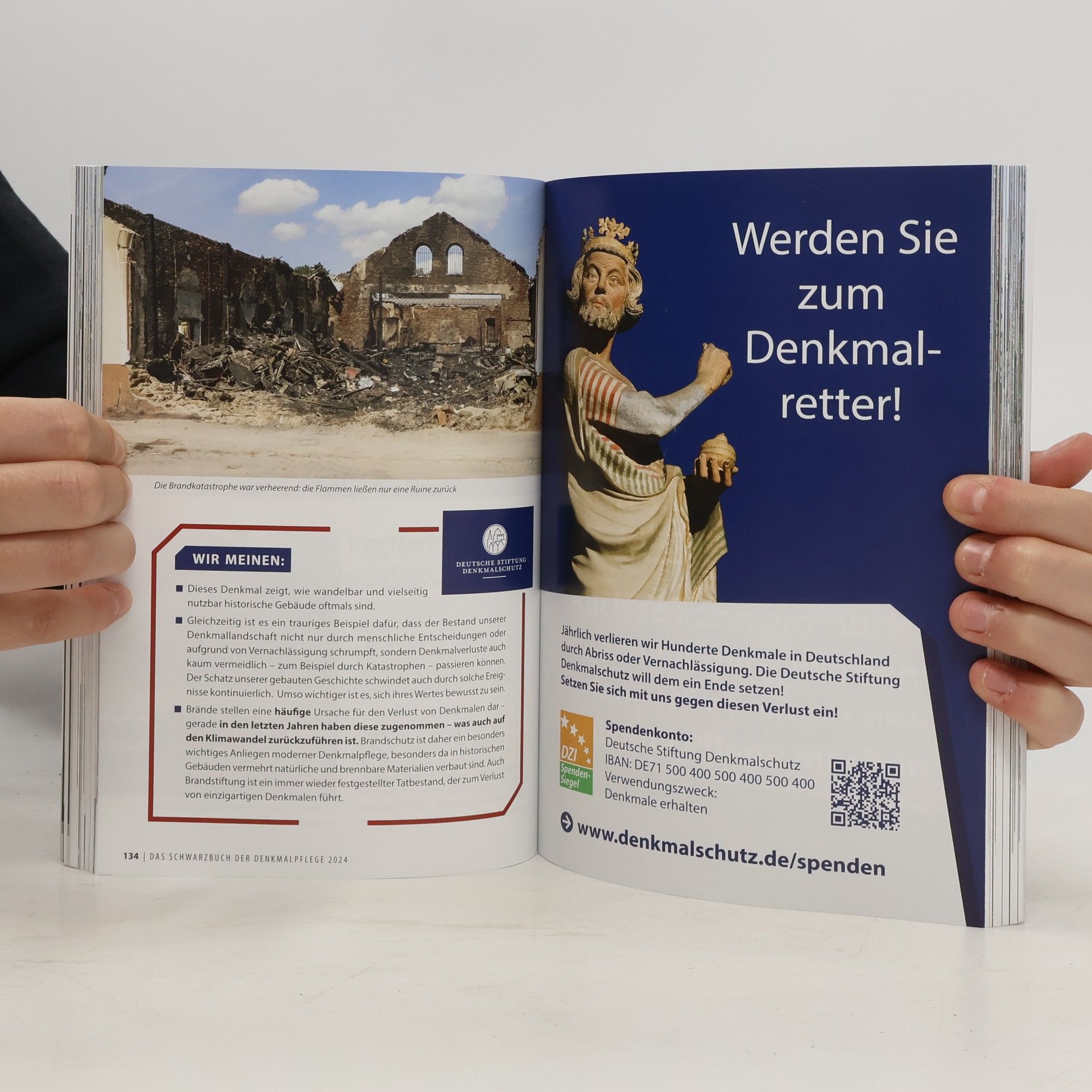 Collectif d'auteurs Das Schwarzbuch der Denkmalpflege 2023/24