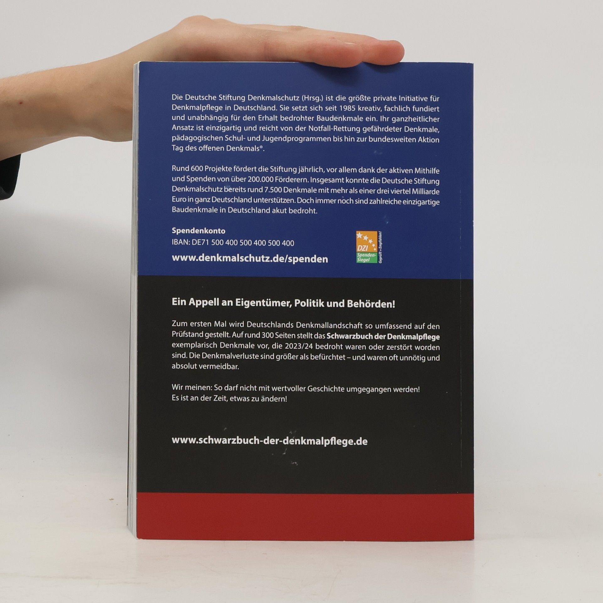 Collectif d'auteurs Das Schwarzbuch der Denkmalpflege 2023/24