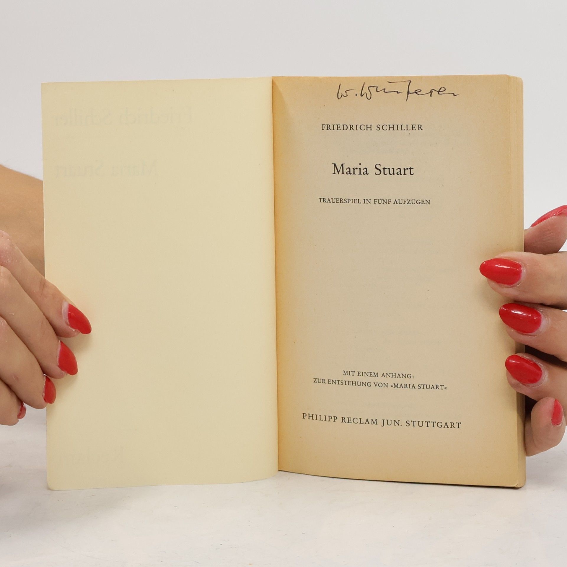 Friedrich Schiller Maria Stuart