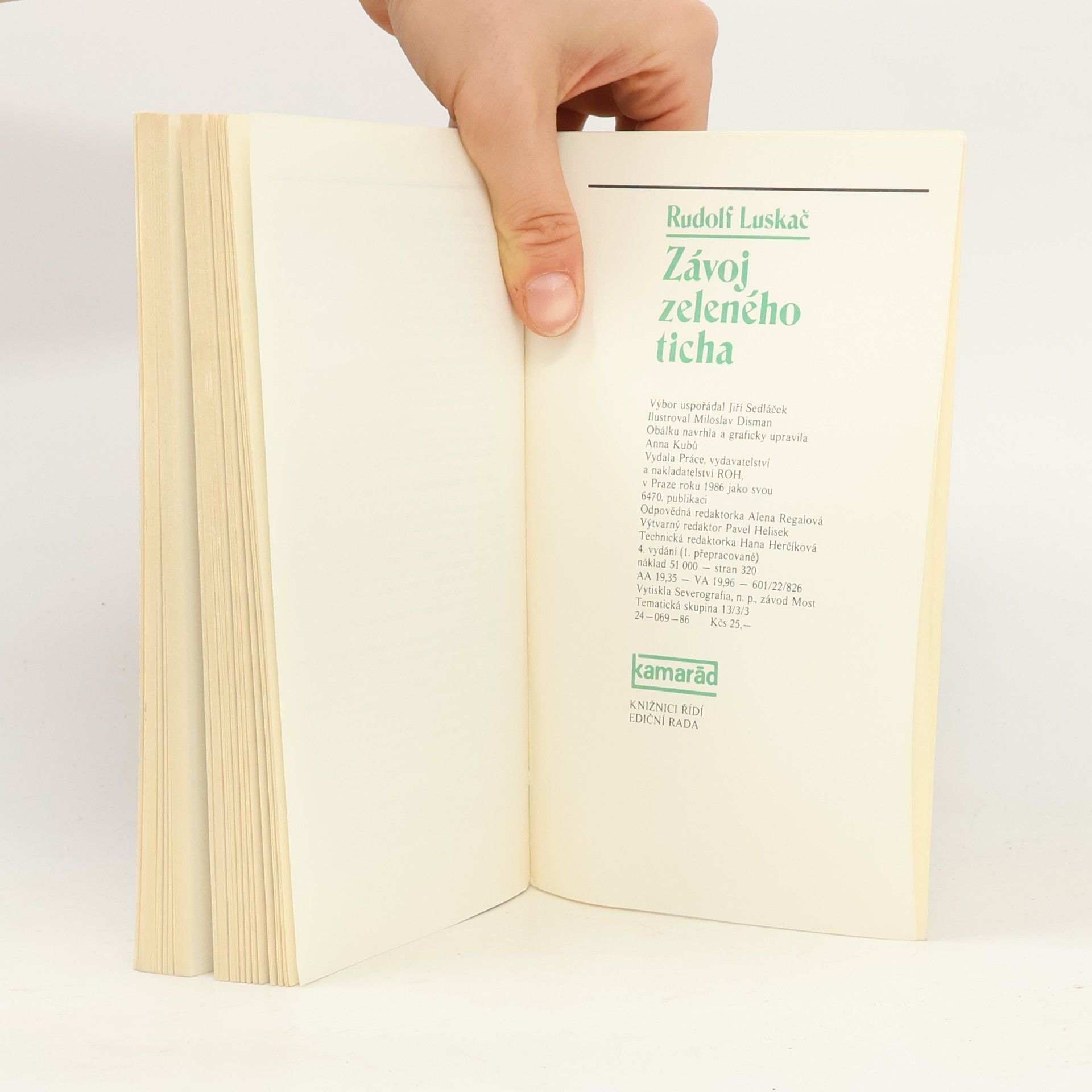 Rudolf Luskač Závoj zeleného ticha