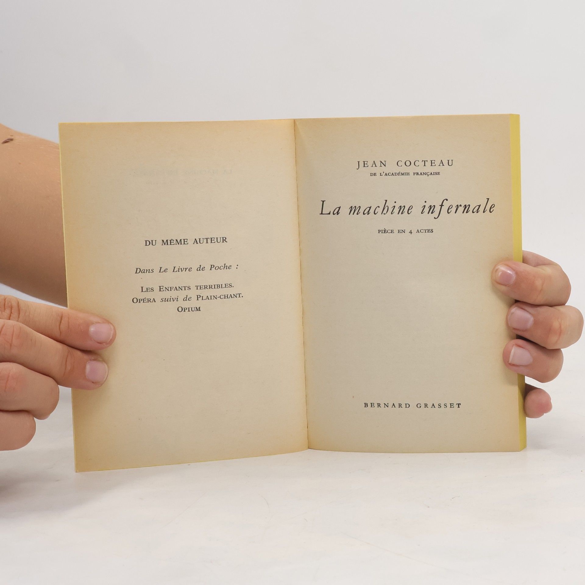 Jean Cocteau La machine infernale