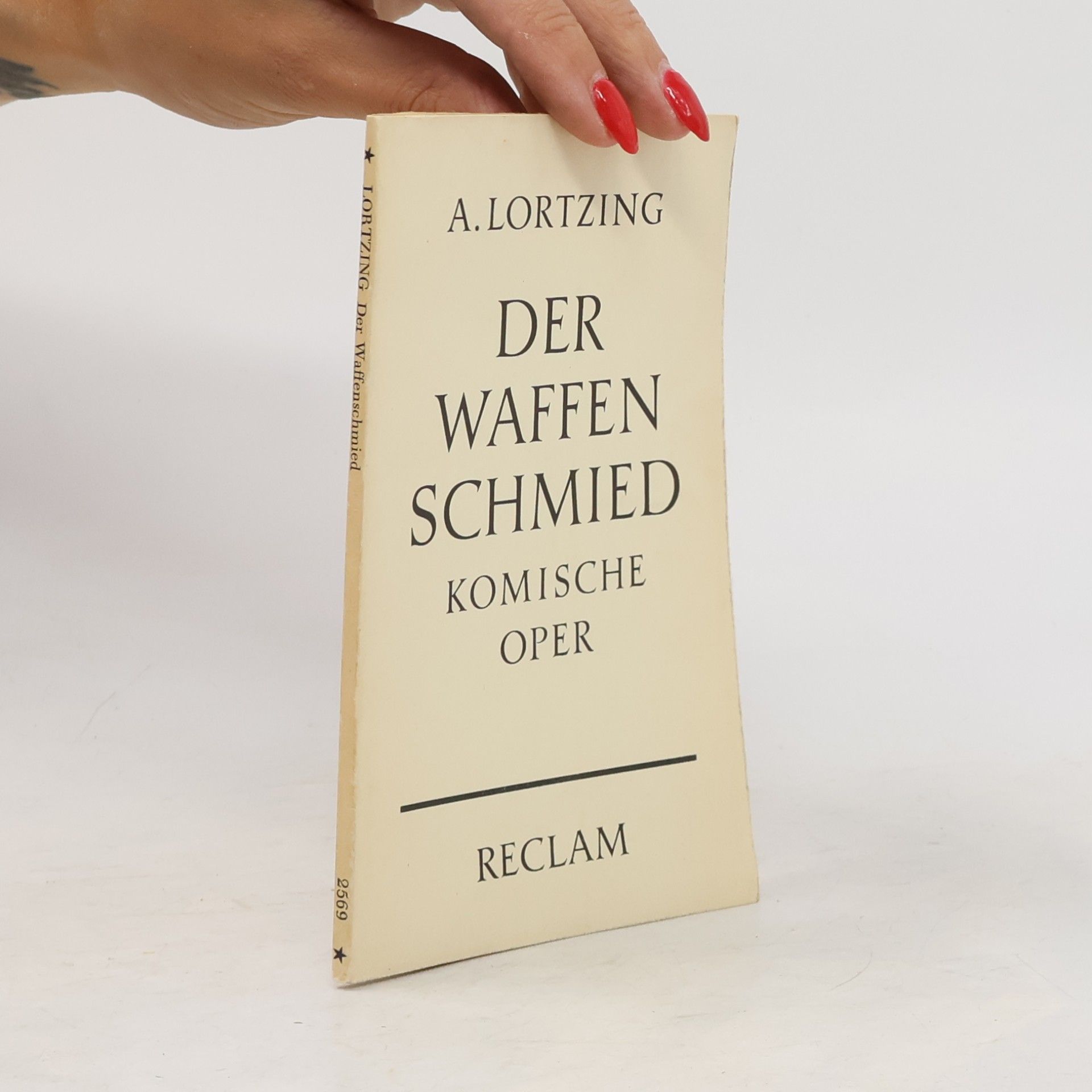 Albert Lortzing Der Waffenschmied