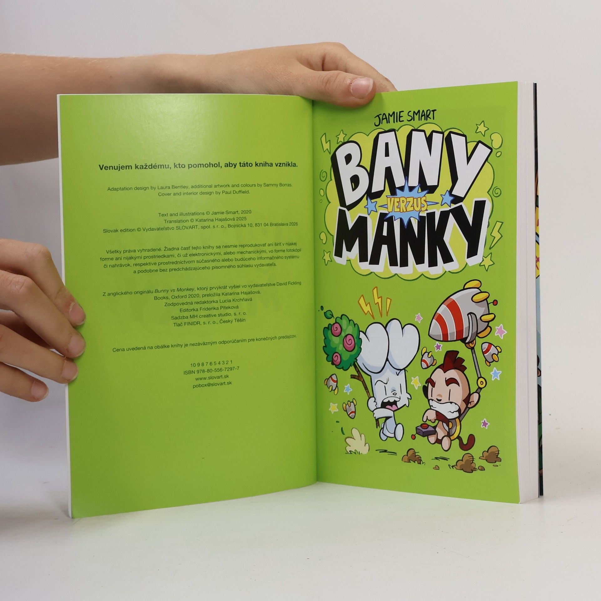 Jamie Smart Bany verzus Manky 1