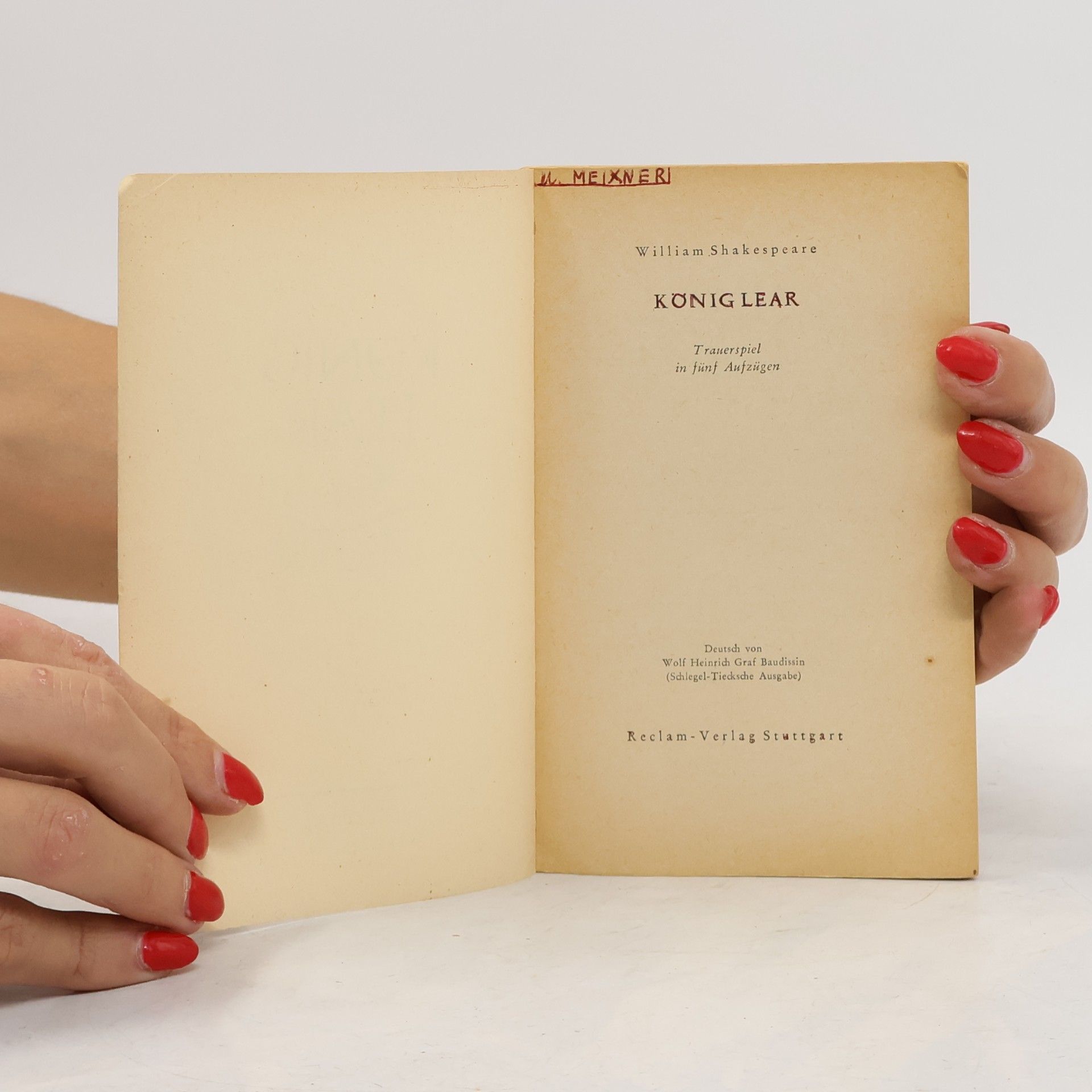 William Shakespeare König Lear