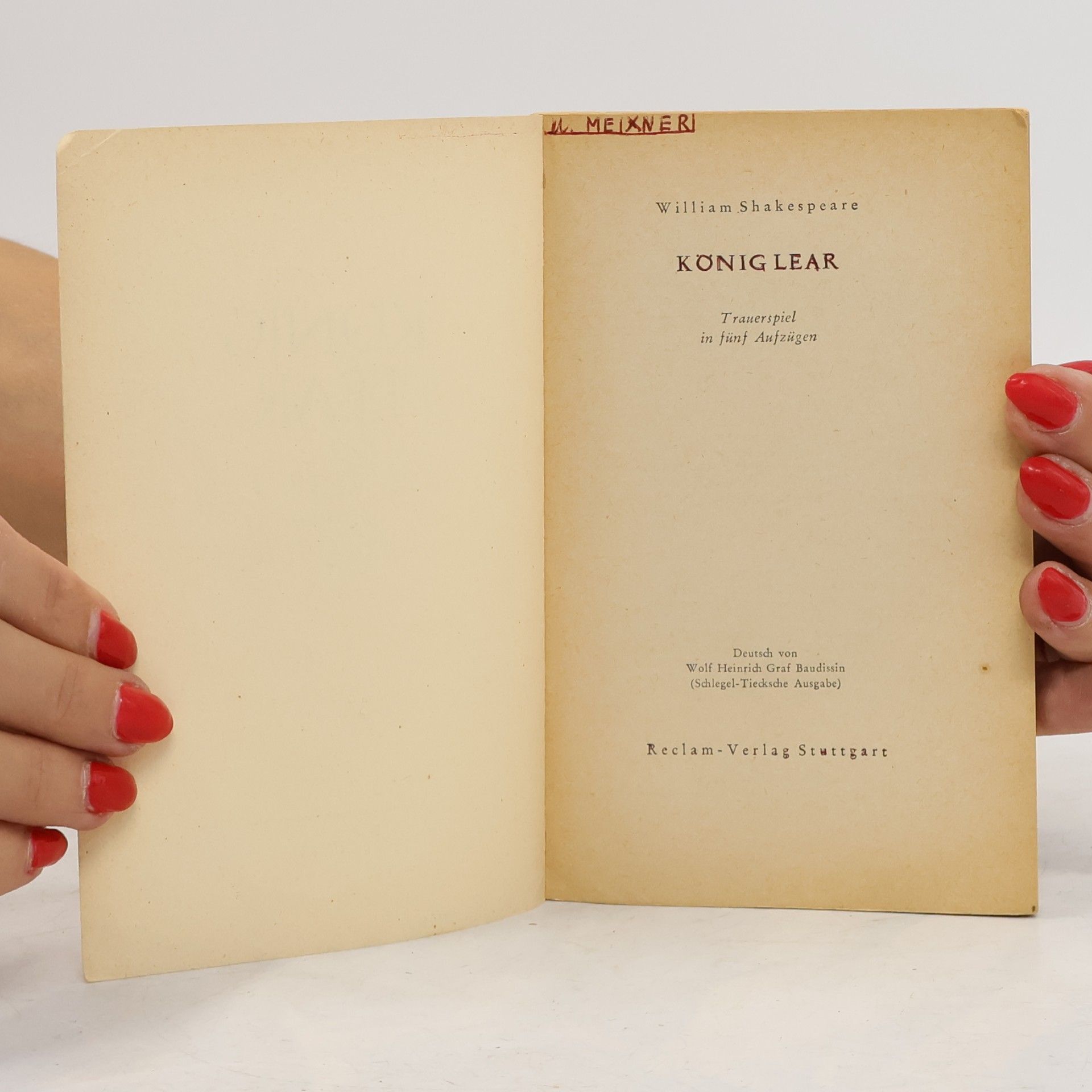 William Shakespeare König Lear