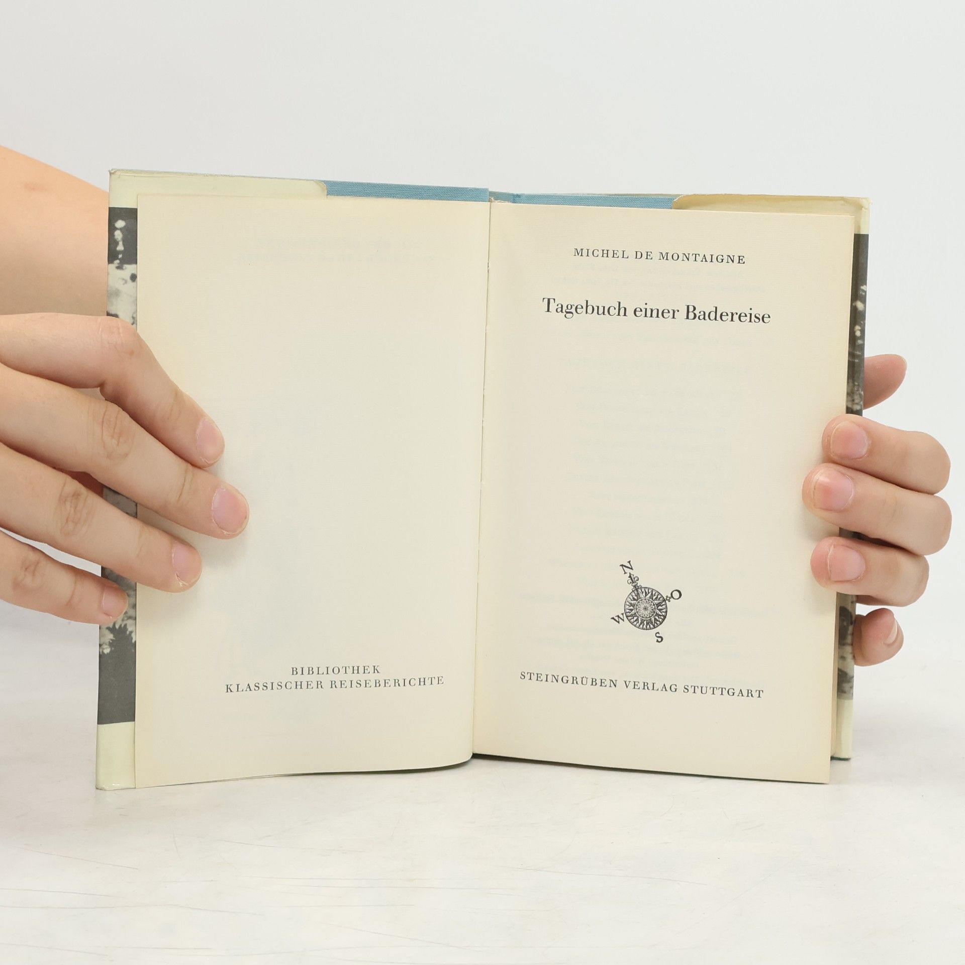 Michel de Montaigne Tagebuch einer Badereise