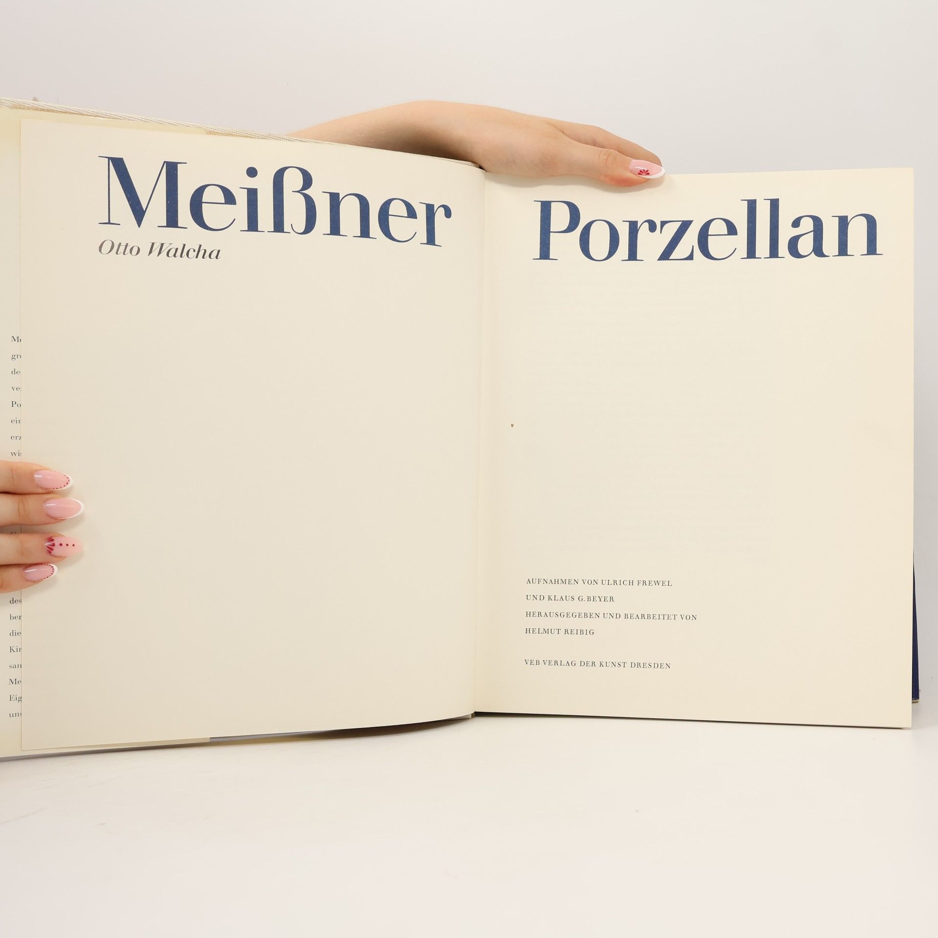 Otto Walcha Meissner Porzellan