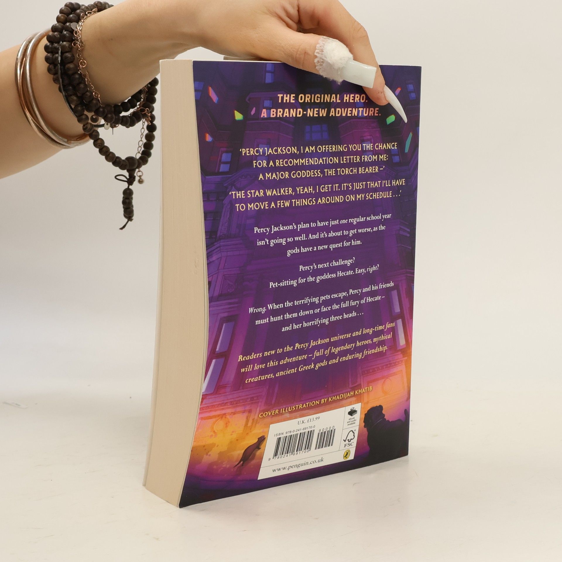 Rick Riordan Percy Jackson and the Olympians: Wrath of the Triple Goddess