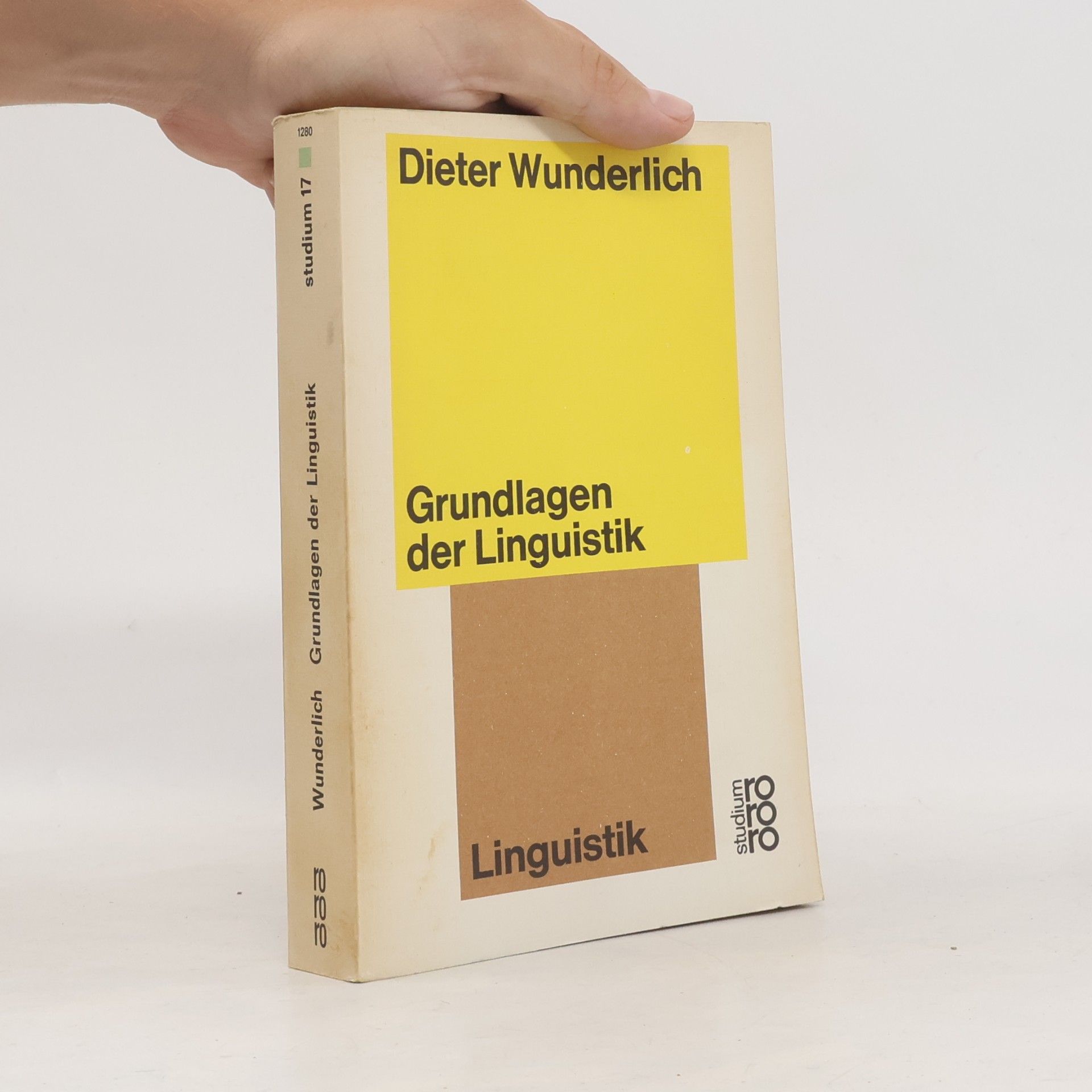 Dieter Wunderlich Grundlagen der Linguistik