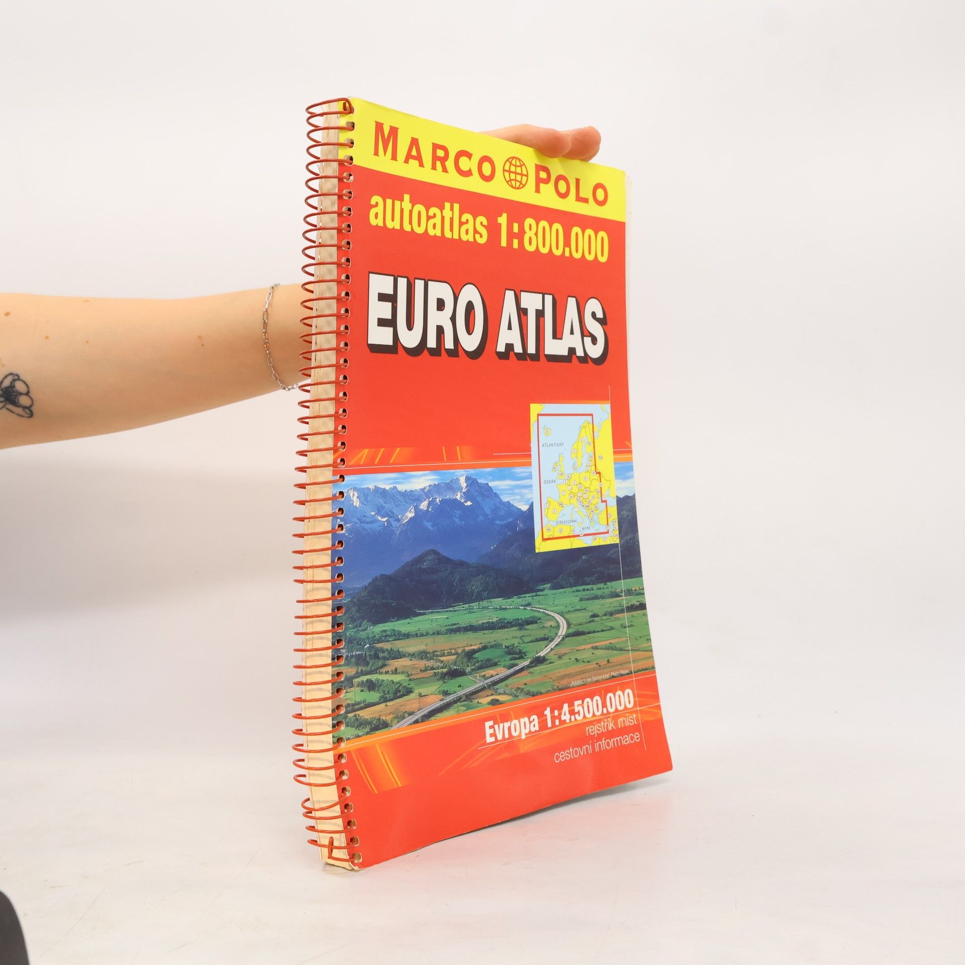 Auteurscollectief Marco Polo. Euro Atlas. Evropa 1 : 4 500 000