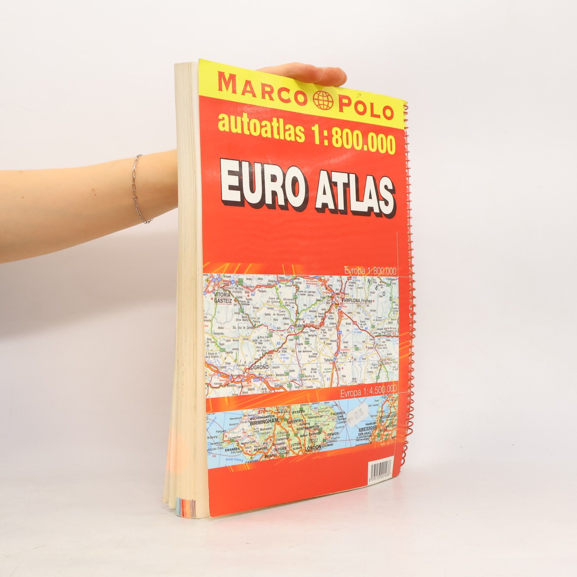 Various authors Marco Polo. Euro Atlas. Evropa 1 : 4 500 000