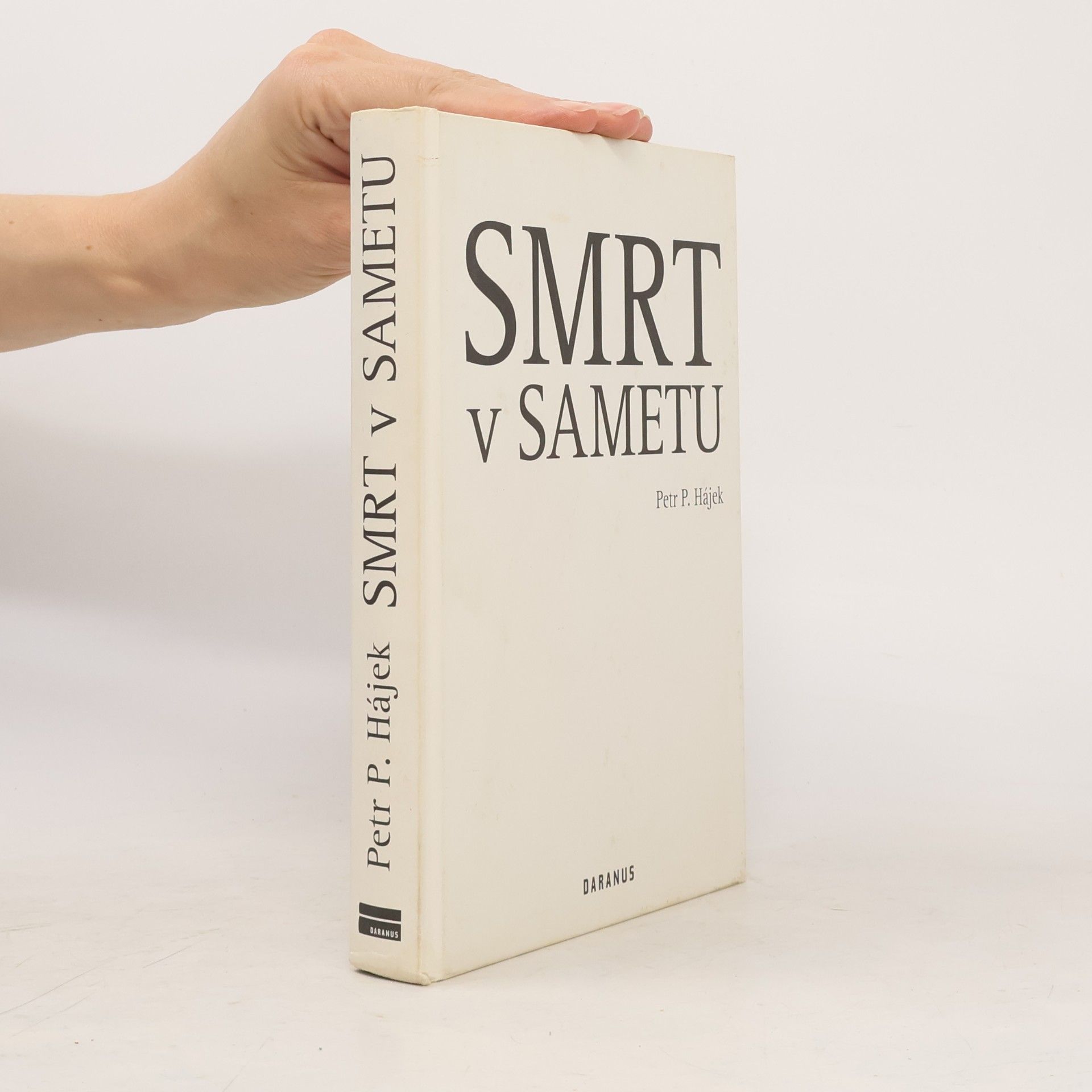 Petr Hájek Smrt v sametu