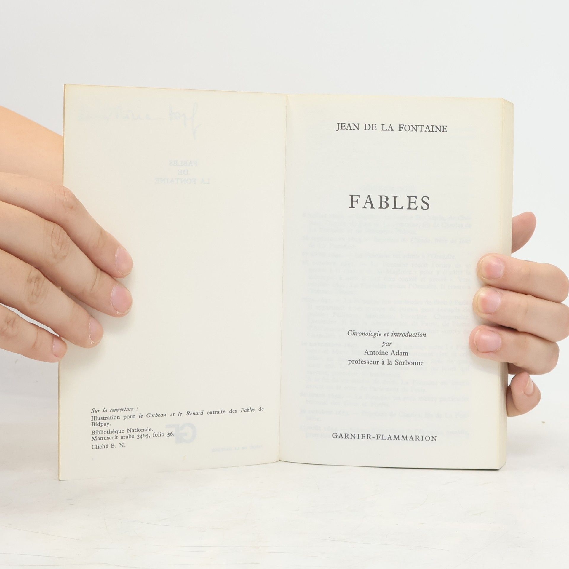 Jean de La Fontaine Fables