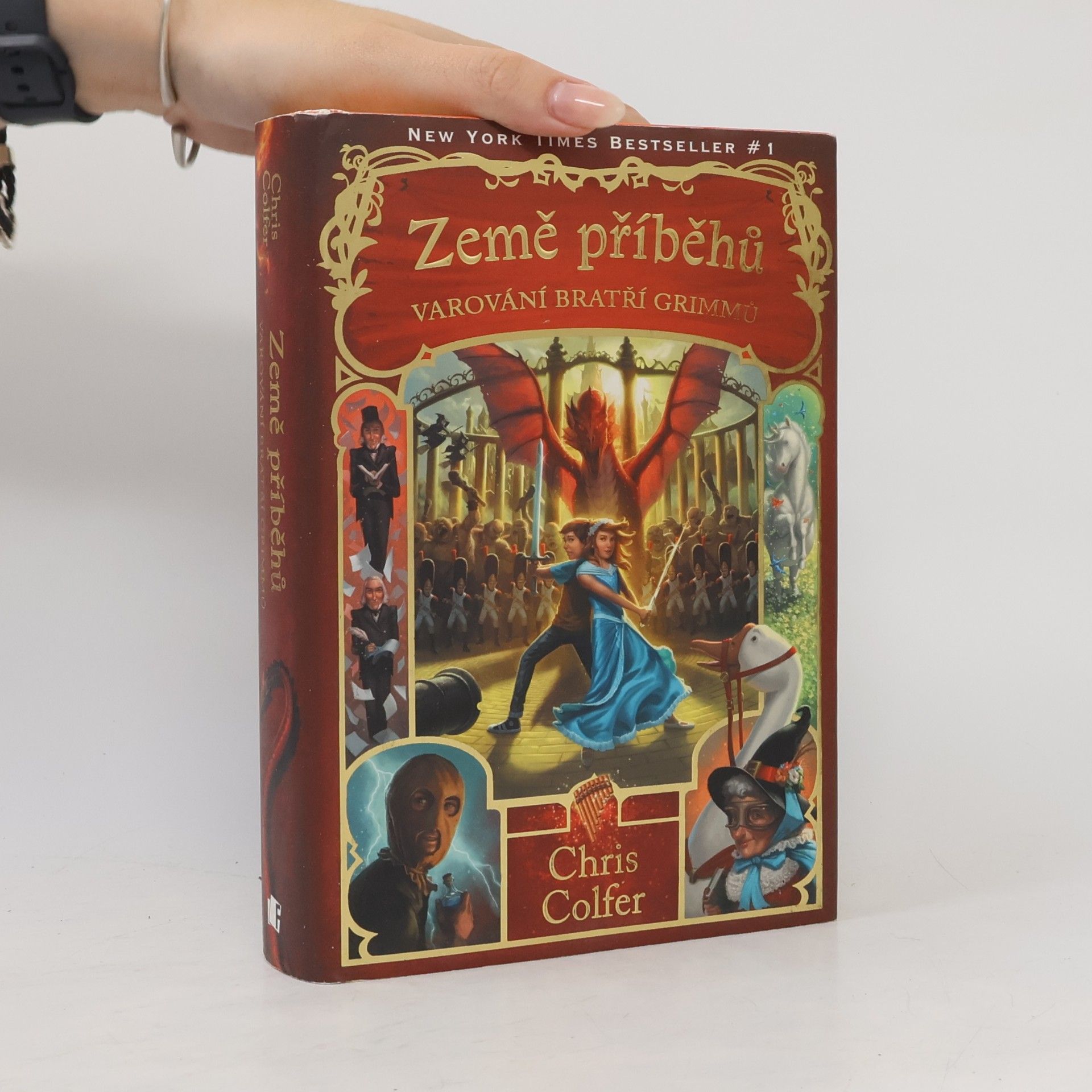 Chris Colfer Země příběhů. Varování bratří Grimmů