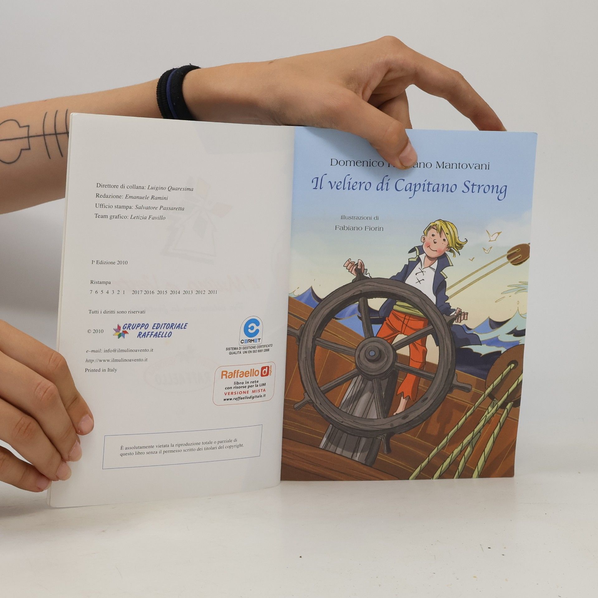 Domenico Romano Mantovani Serie blu - 36: Il veliero di Capitano Strong