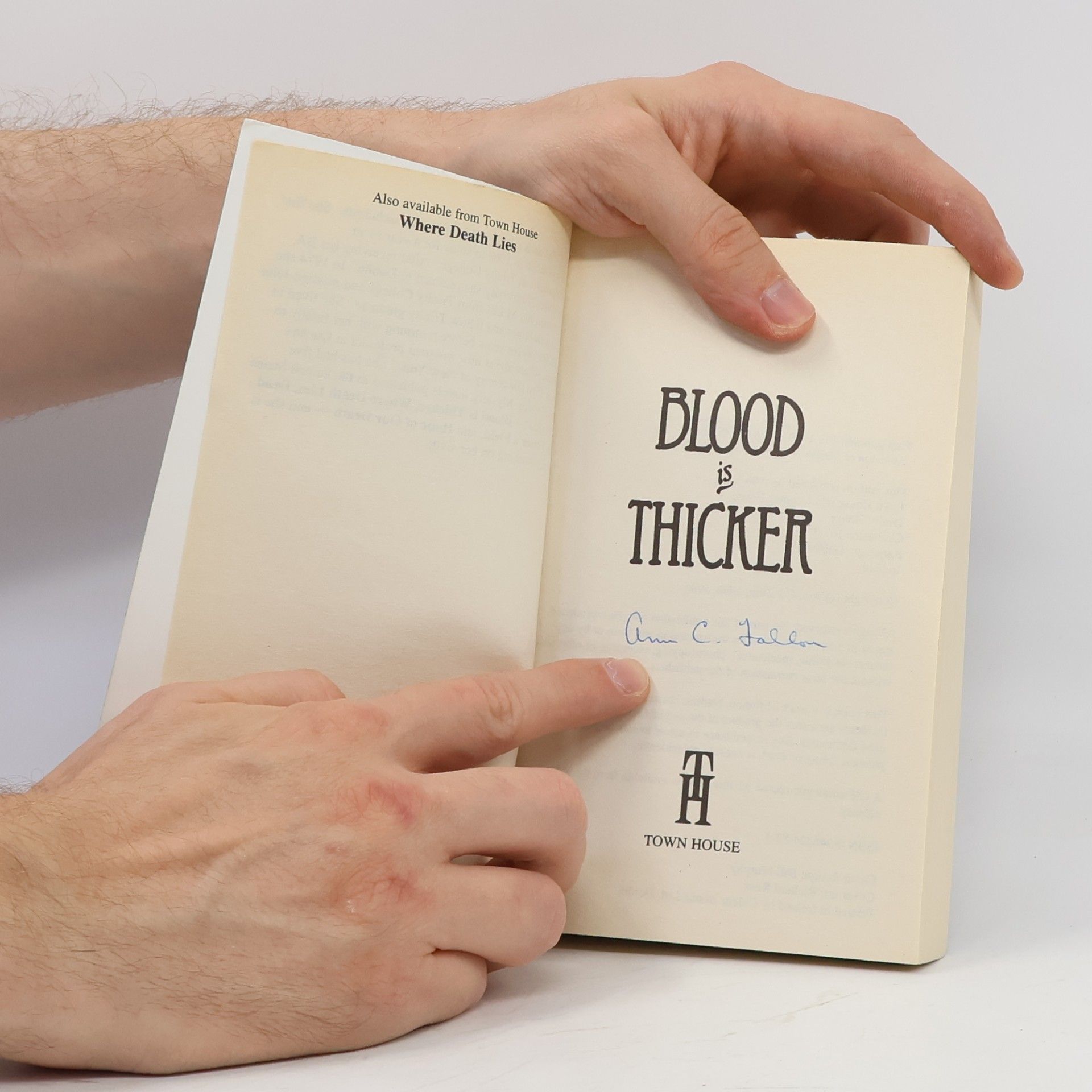 Ann C. Fallon A James Fleming Mystery: Blood Is Thicker