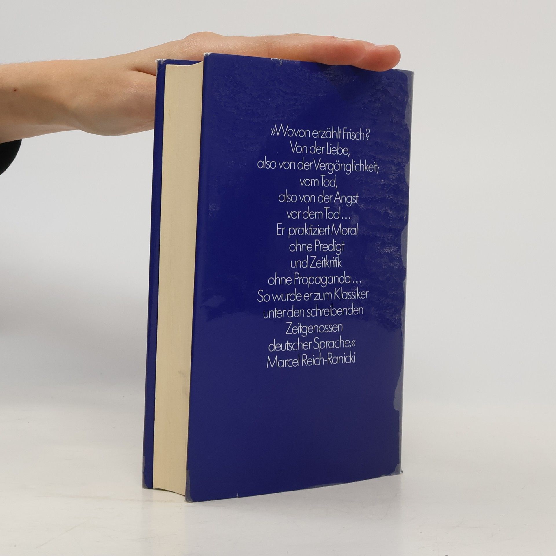 Max Frisch Stich-Worte