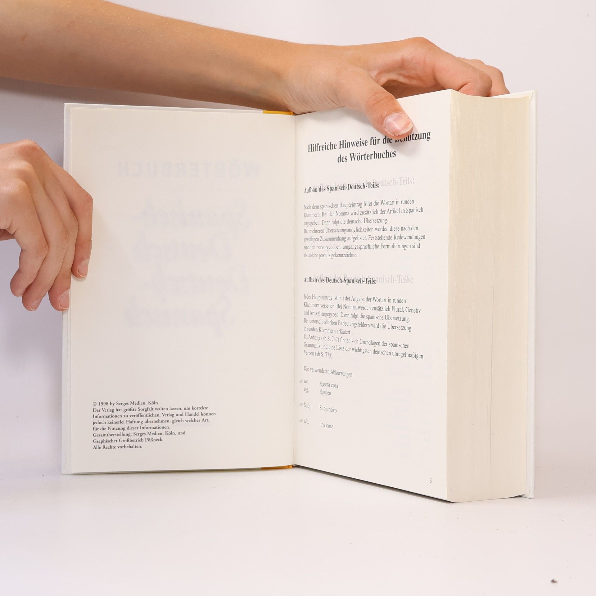Auteurscollectief Wörterbuch Spanisch-Deutsch, Deutsch-Spanisch