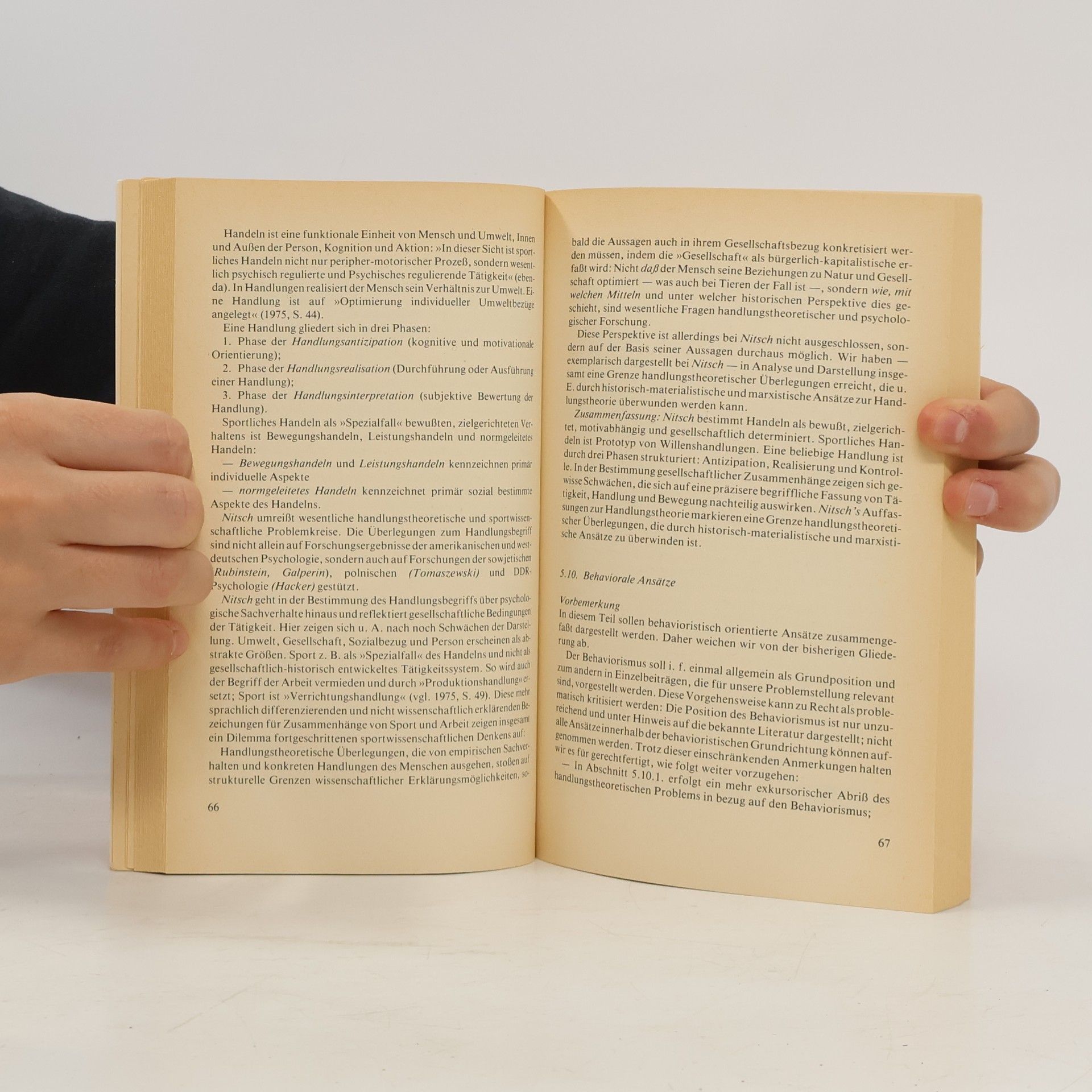 Peter Weinberg Sport, Arbeit, Gesellschaft - 11: Handlungstheorie und Sportwissenschaft