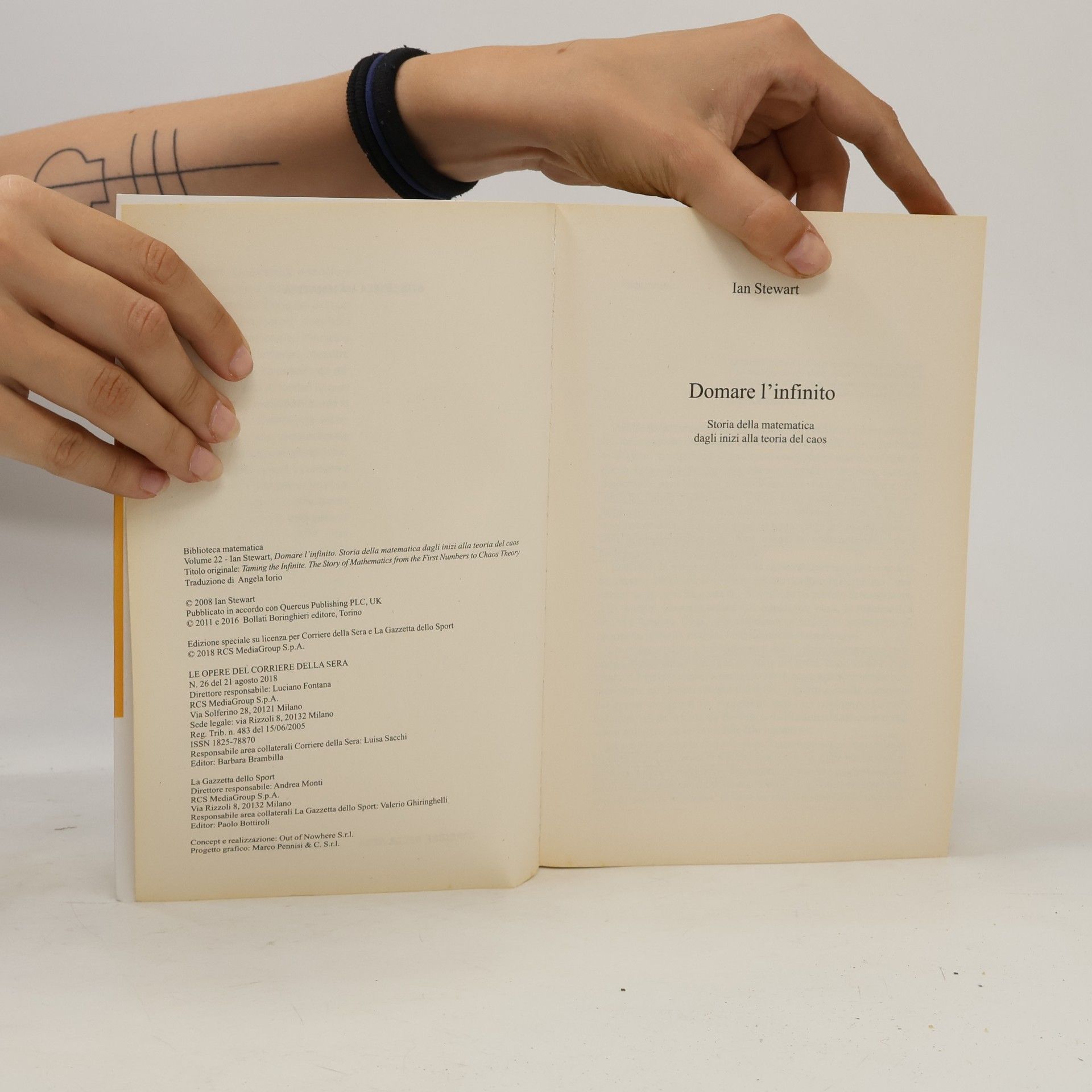 Ian Stewart Domare l'infinito