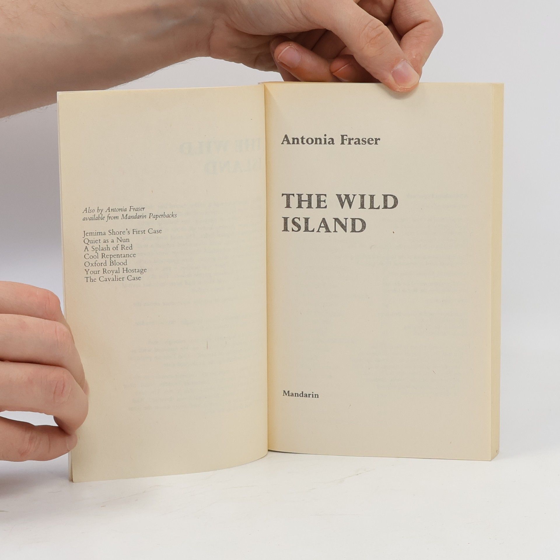 Antonia Fraser Jemima Shore Mystery: The Wild Island
