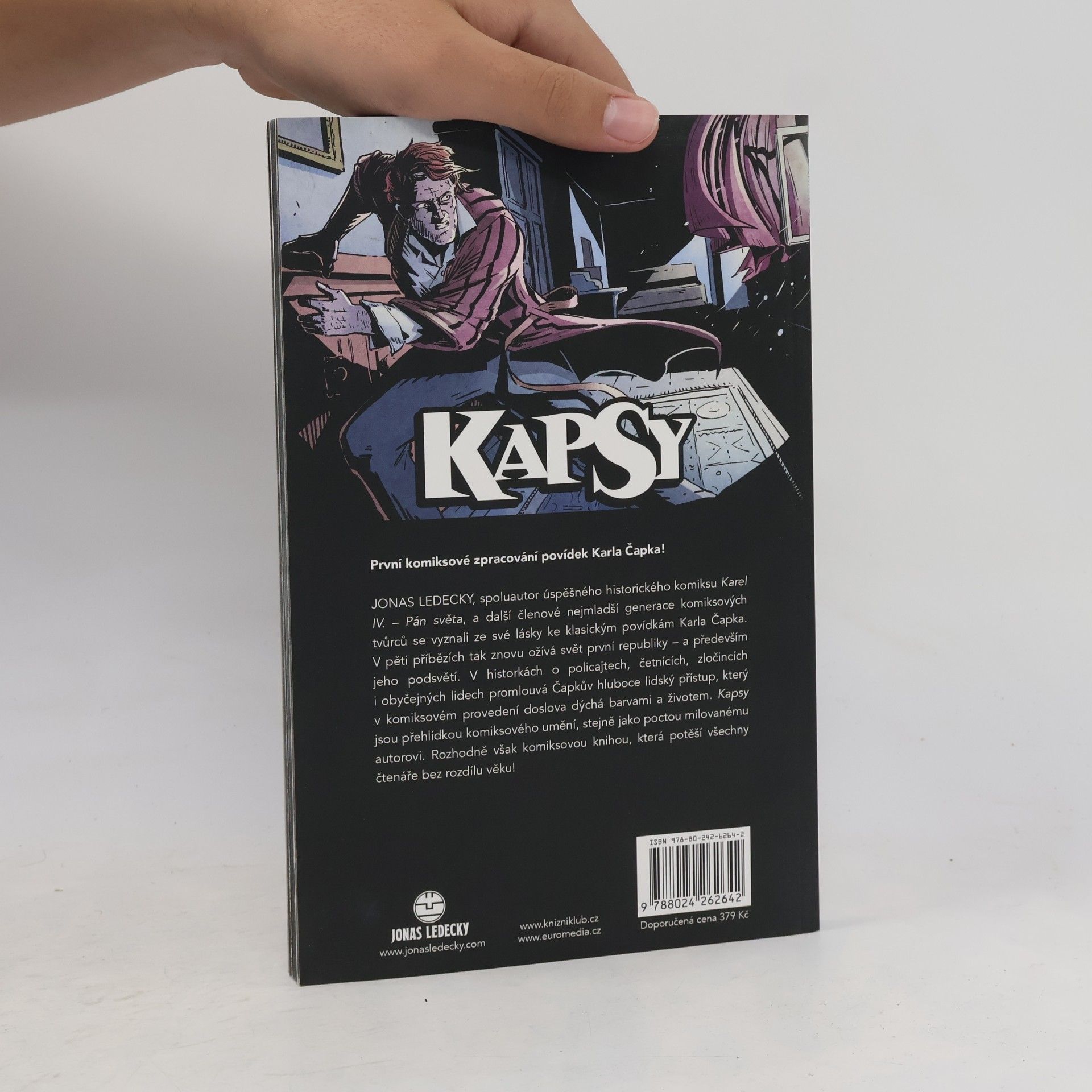 Jonáš Ledecký Kapsy: podle povídek Karla Čapka