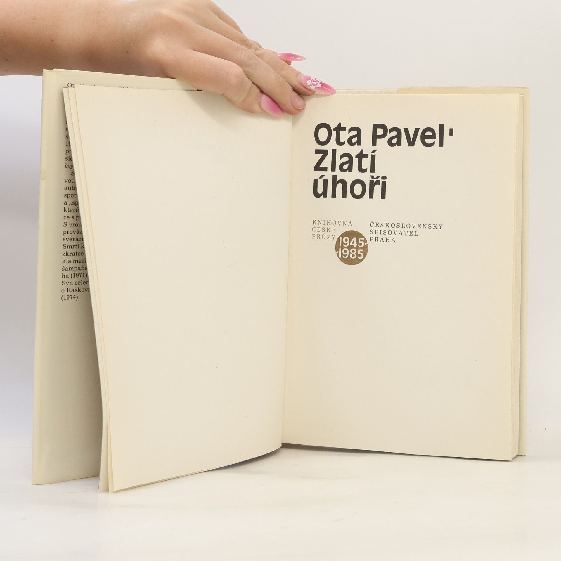 Ota Pavel Zlatí úhoři