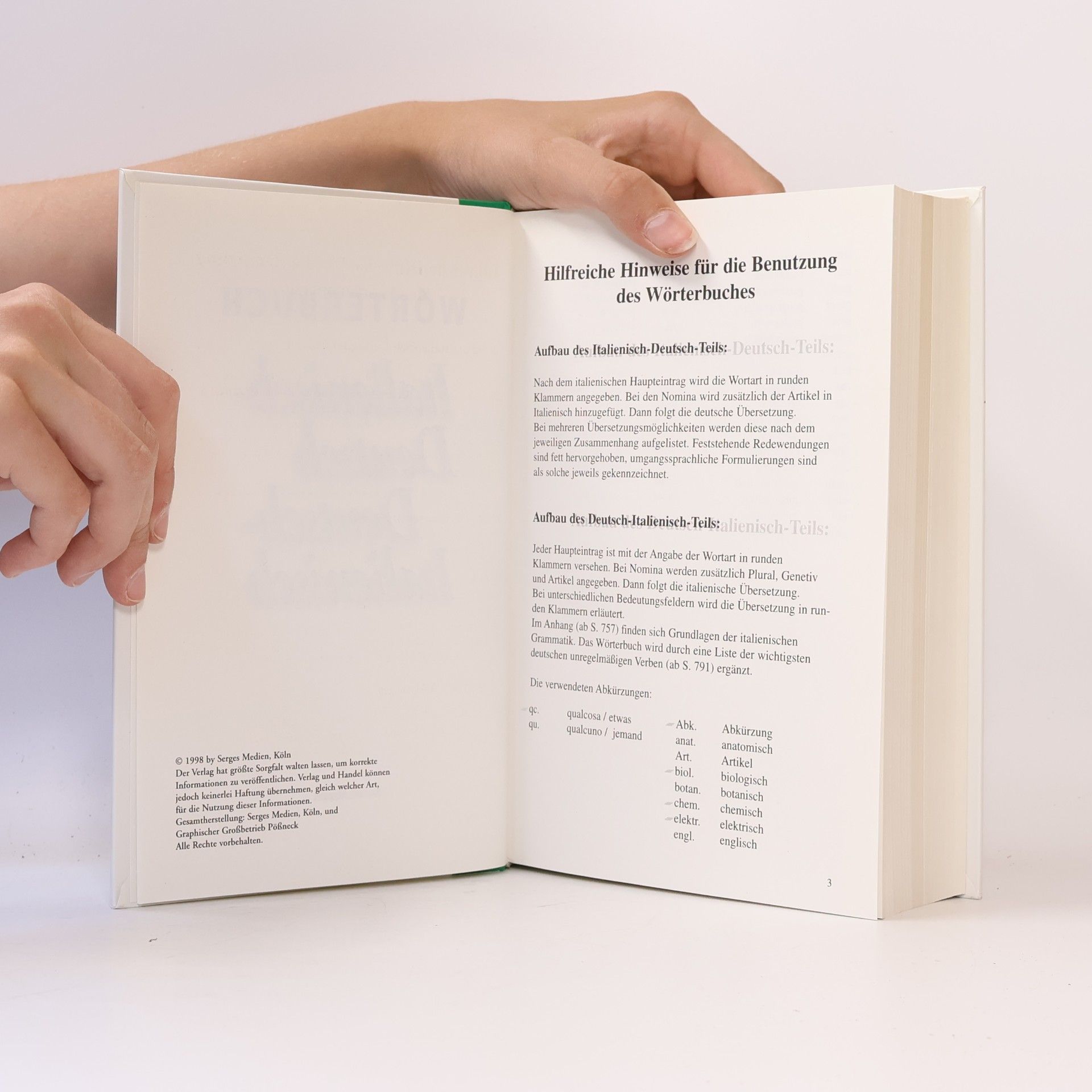 Collectif d'auteurs Wörterbuch italienisch-deutsch, deutsch-italienisch