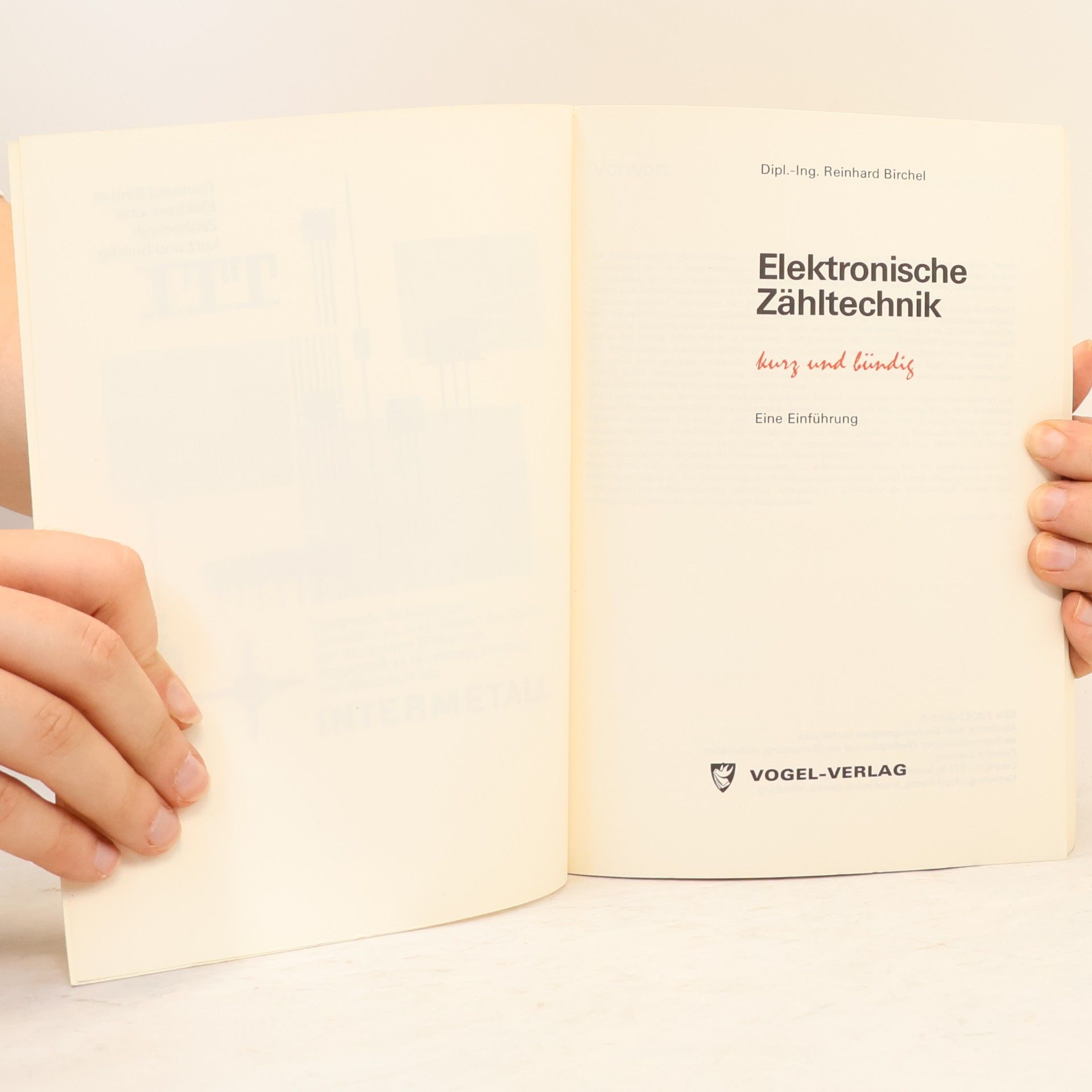 Reinhard Birchel Elektronische Zähltechnik