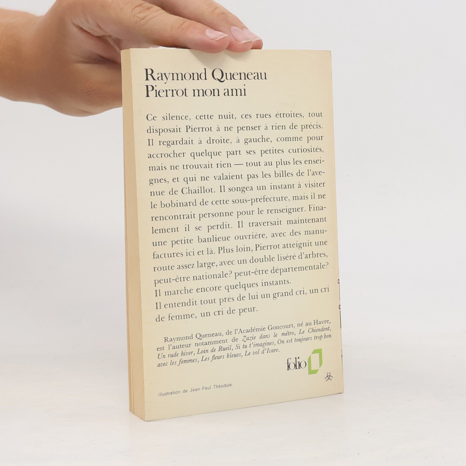 Raymond Queneau Pierrot mon ami