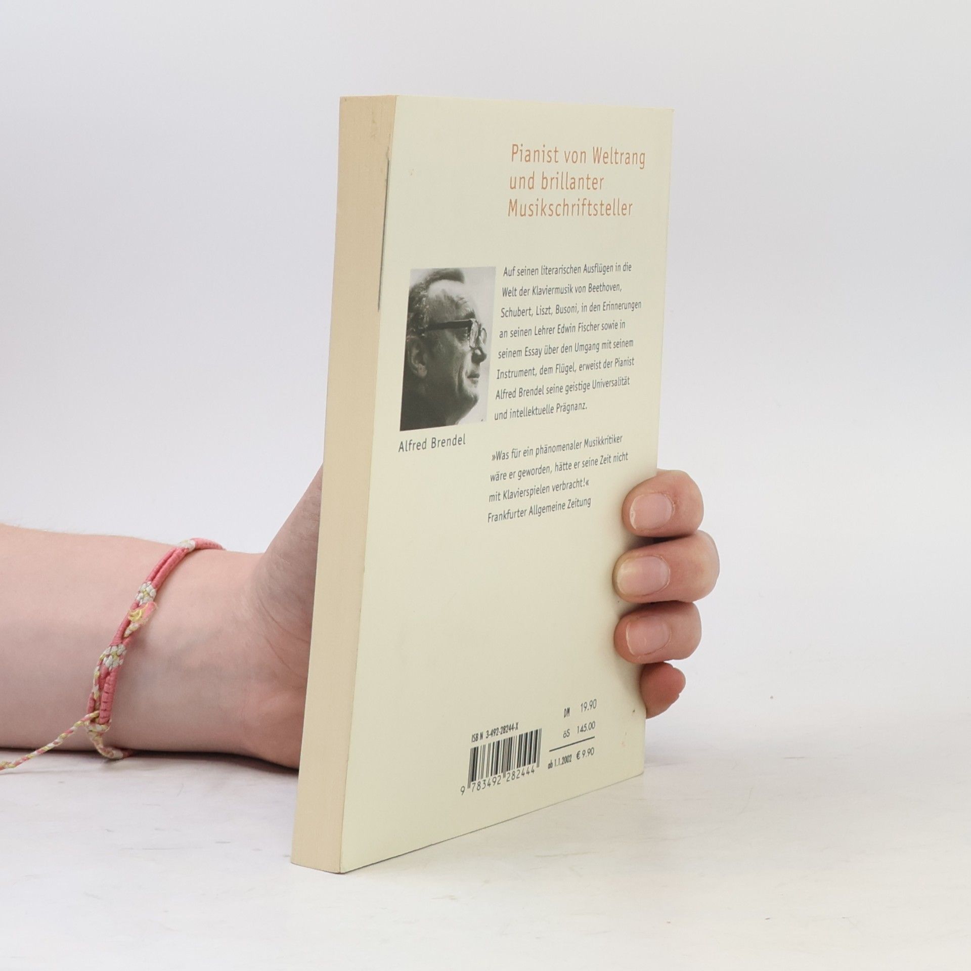 Alfred Brendel Nachdenken über Musik. Mit e. Interview v. Jeremy Siepmann