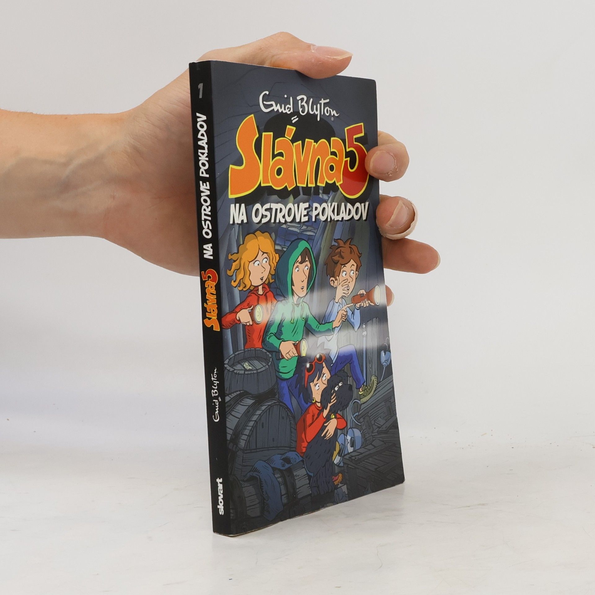 Enid Blyton Slávna 5 na ostrove pokladov
