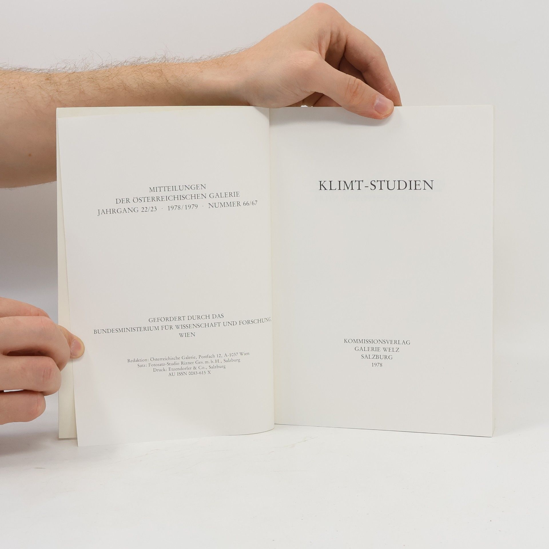 Kolektív autorov Mitteilungen der Österreichischen Galerie 1978/1979