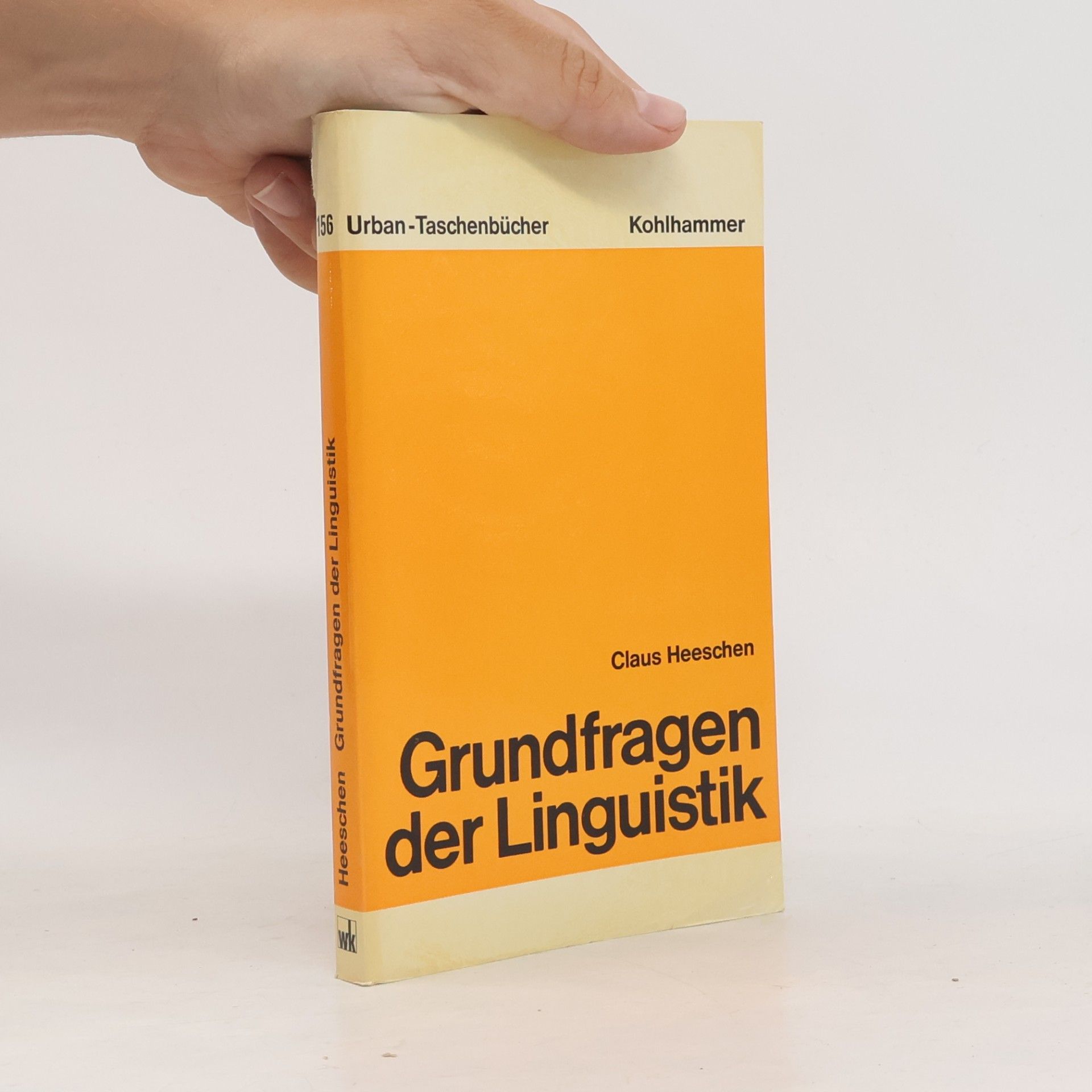 Claus Heeschen Grundfragen der Linguistik