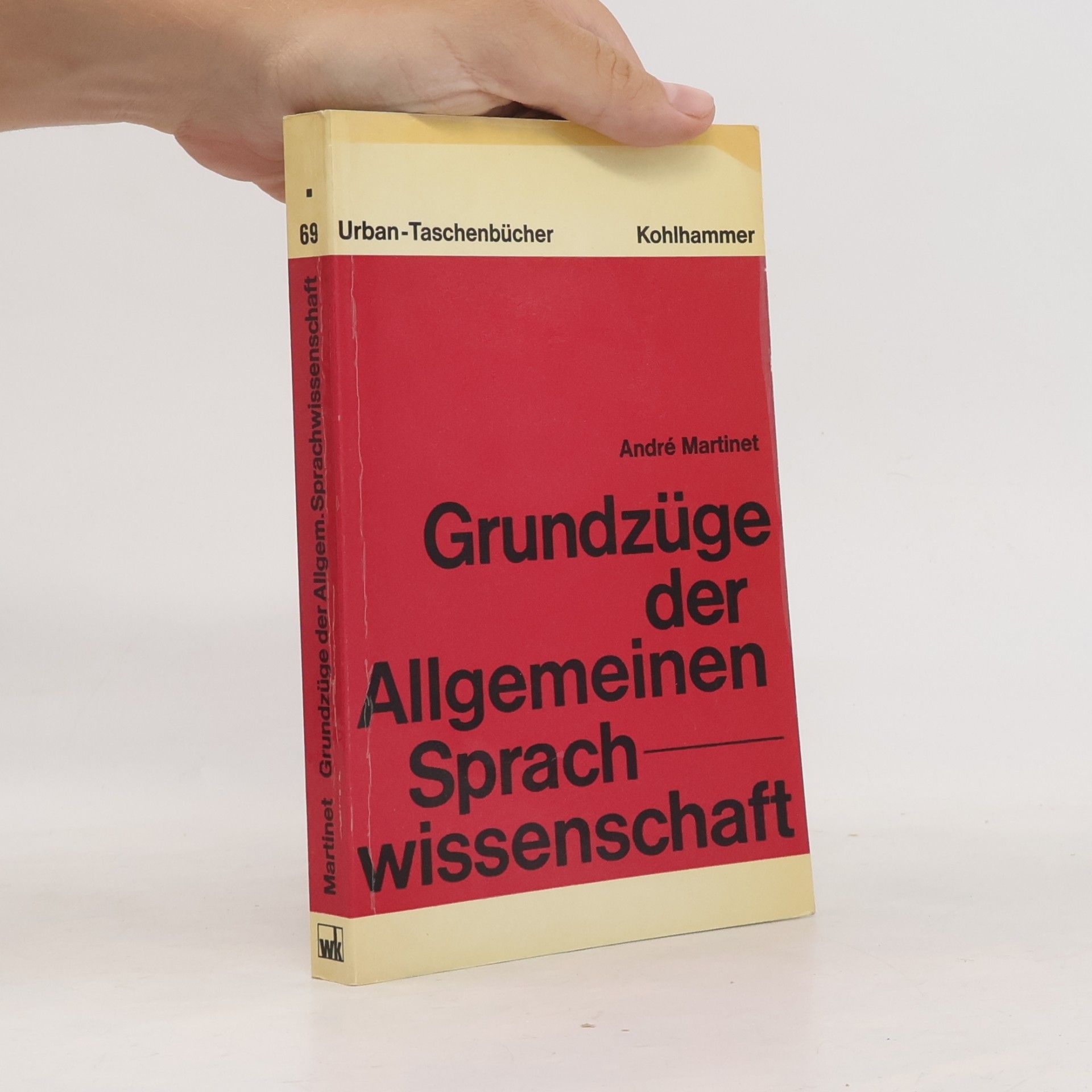 André Martinet Grundzüge der Allgemeinen Sprachwissenschaft