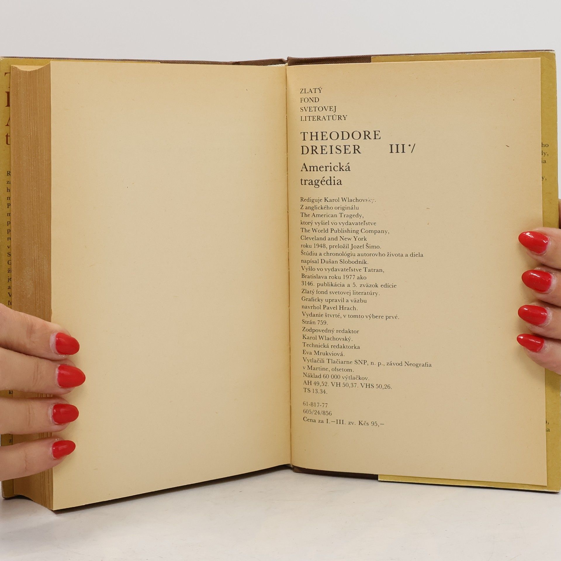 Theodore Dreiser Americký tragédia III.