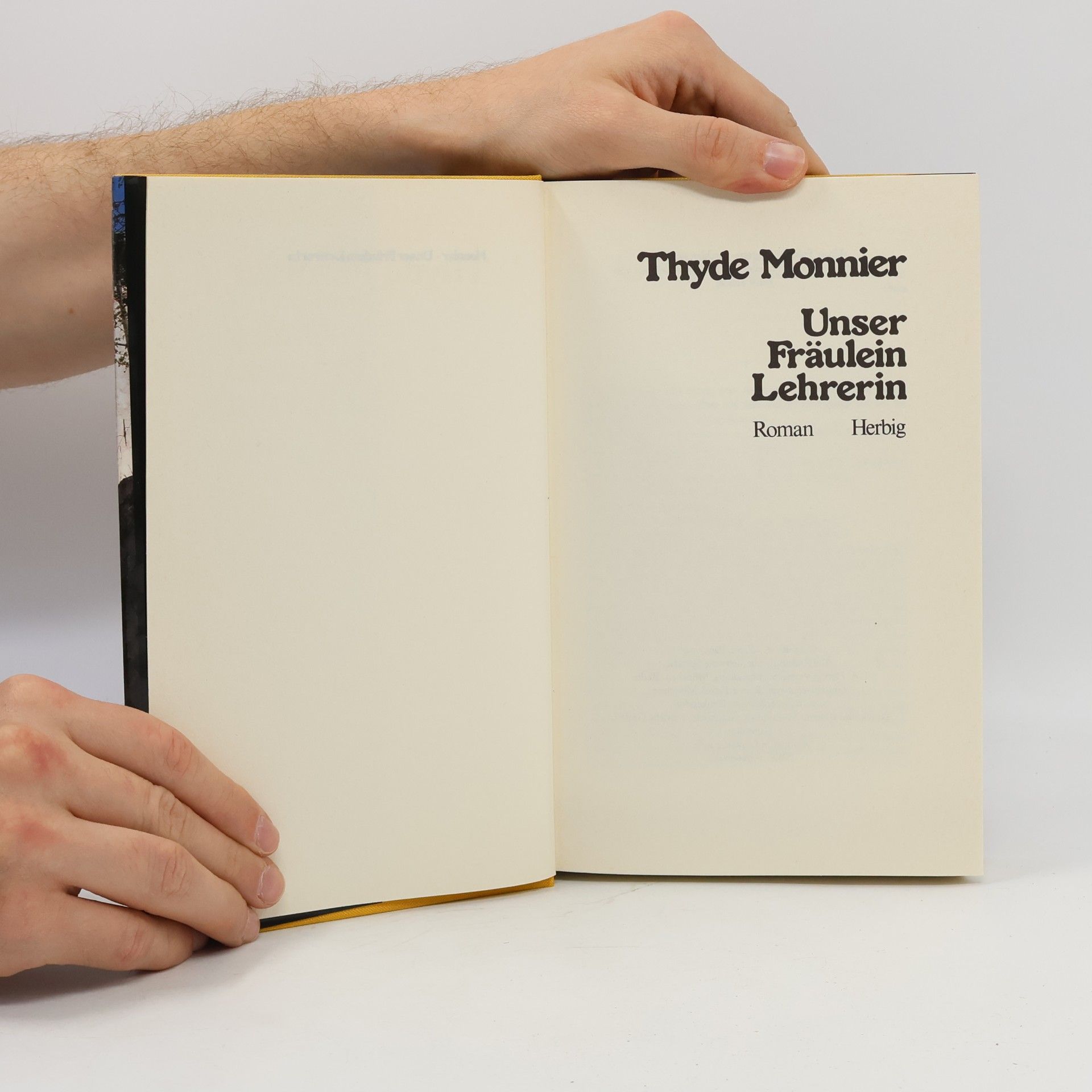 Thyde Monnier Unser Fräulein Lehrerin: Roman