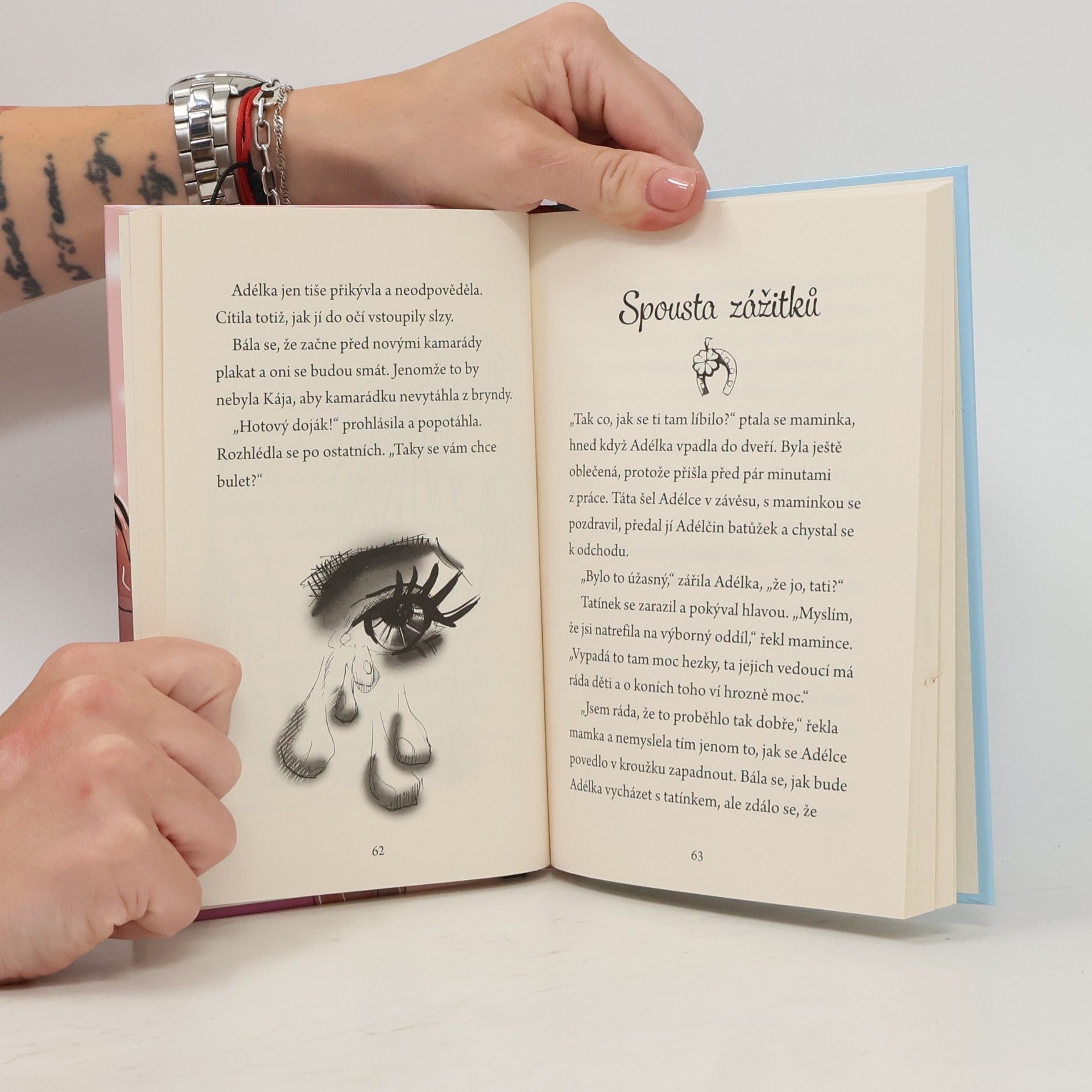 Oldřiška Lišková Kůň a já. Vzácné sedlo