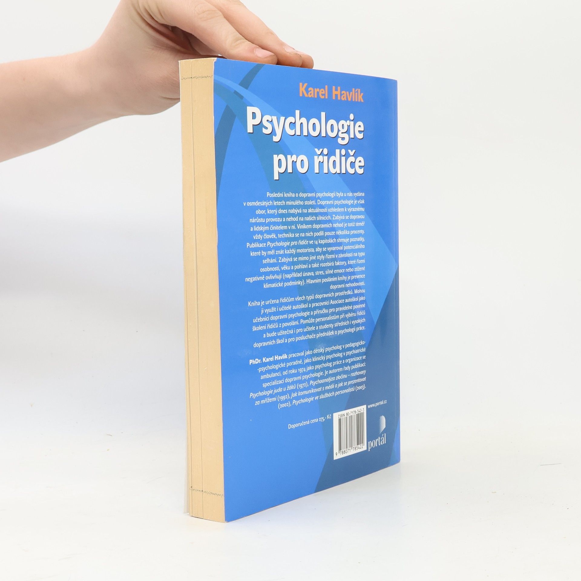 Karel Havlík Psychologie pro řidiče: Zásady chování za volantem a prevence dopravní nehodovosti