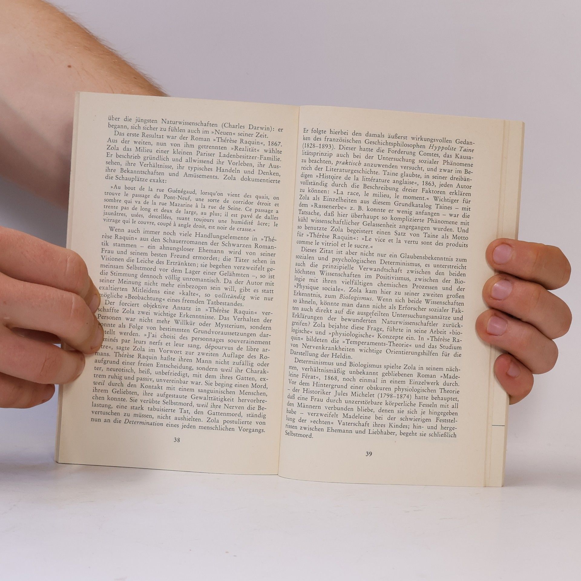 Ronald Daus Sammlung Metzler - 146: Zola und der französische Naturalismus