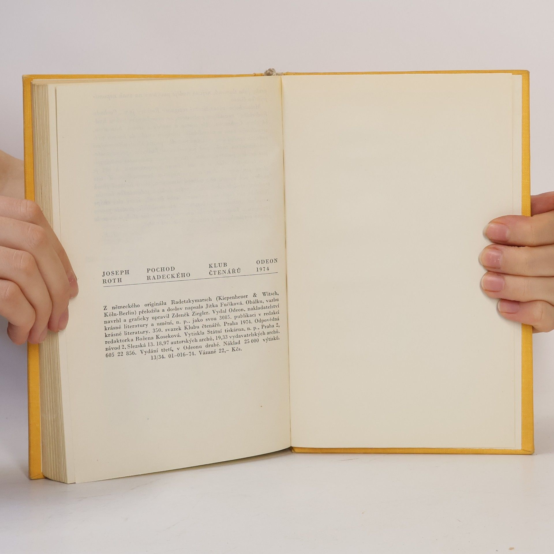 Joseph Roth Pochod Radeckého