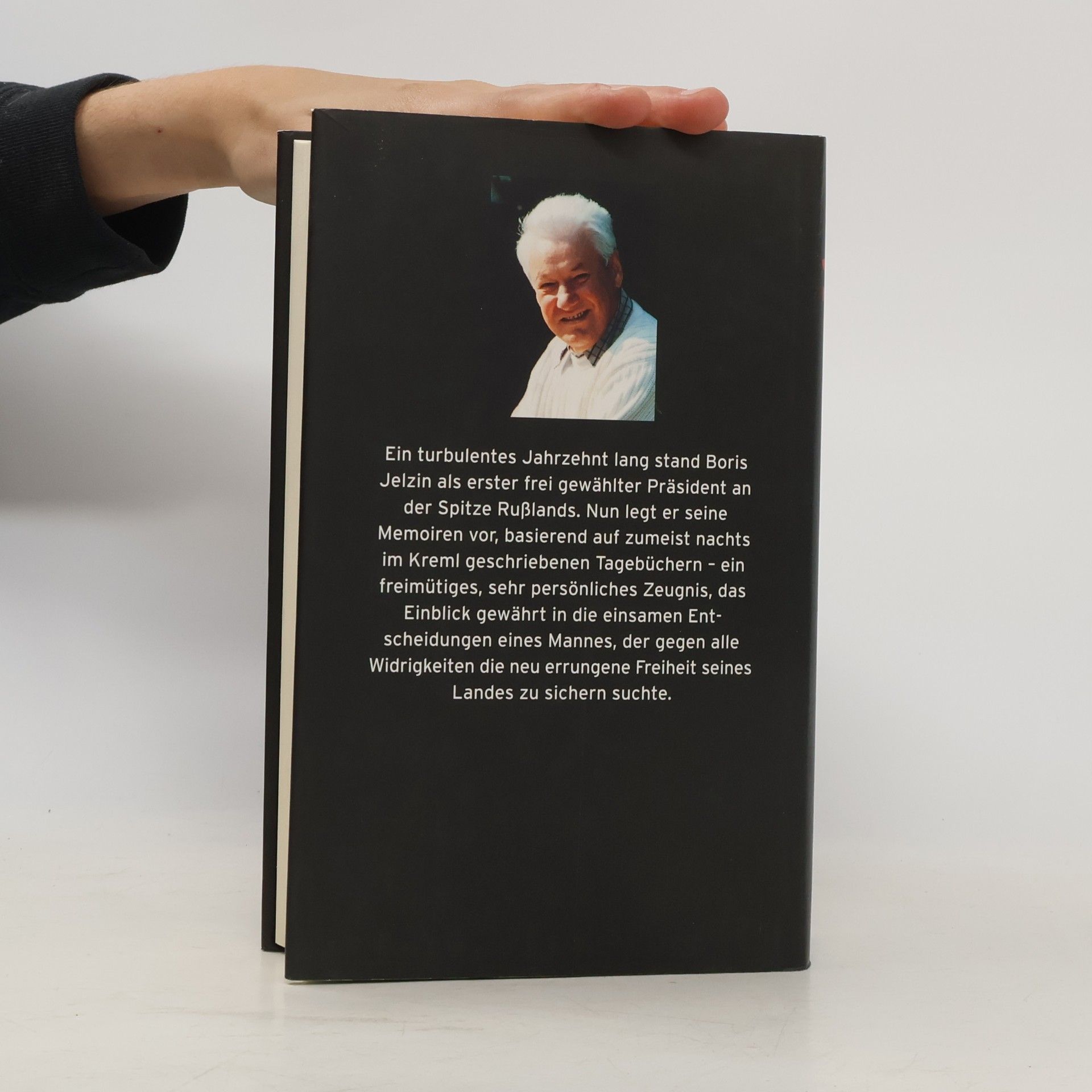 Boris Nikolajevič Jelcin Mitternachtstagebuch