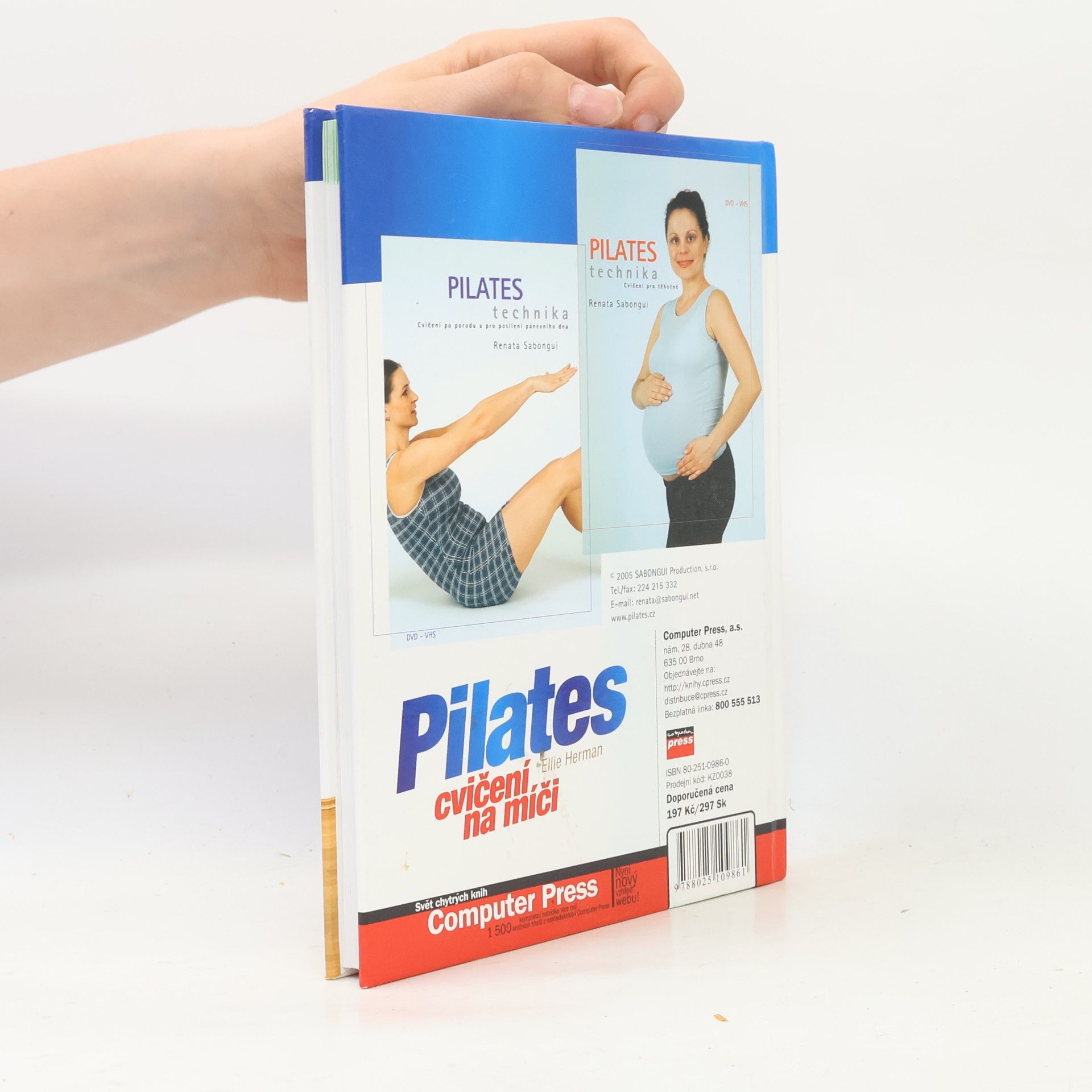 Ellie Herman Pilates cvičení na míči: Jak si zpevnit a zformovat celou postavu