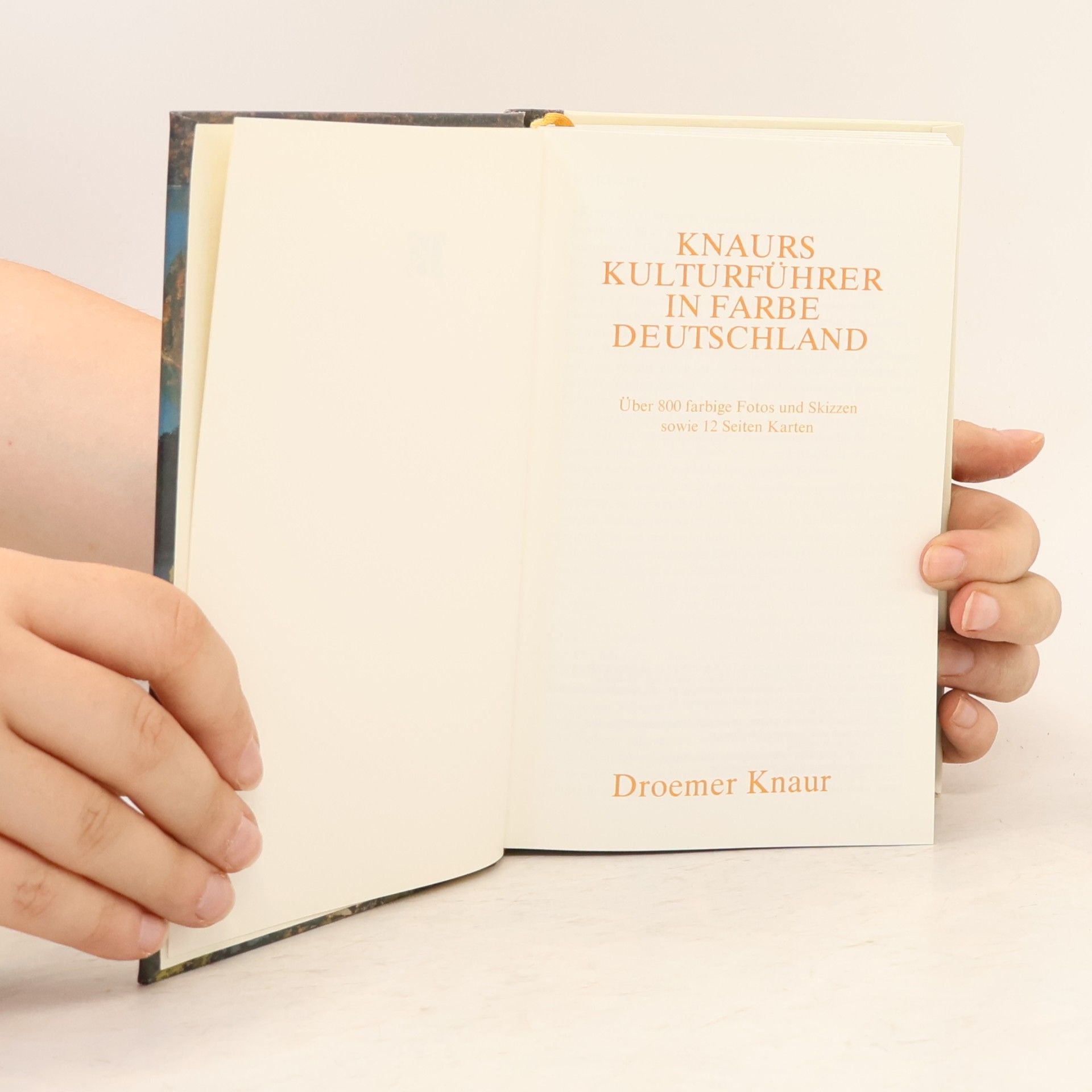 Various authors Knaurs Kulturführer in Farbe; Deutschland