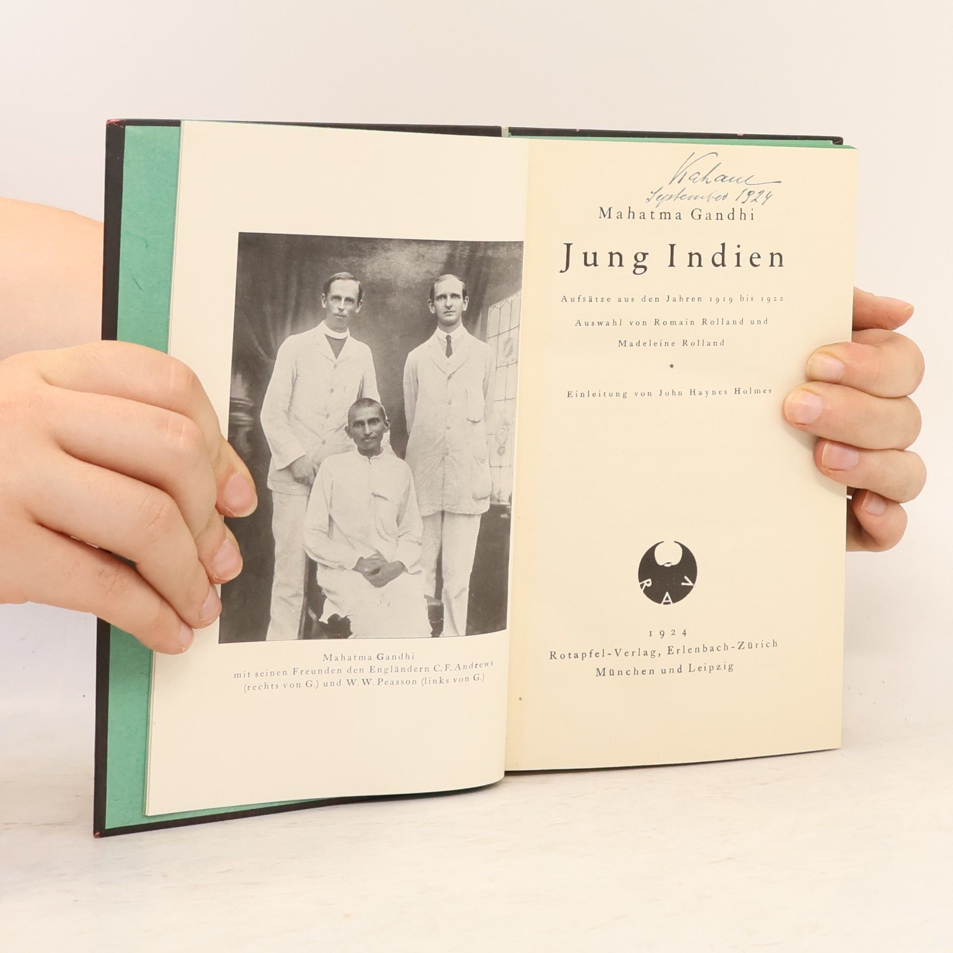 Mahatma Gandhi Jung Indien