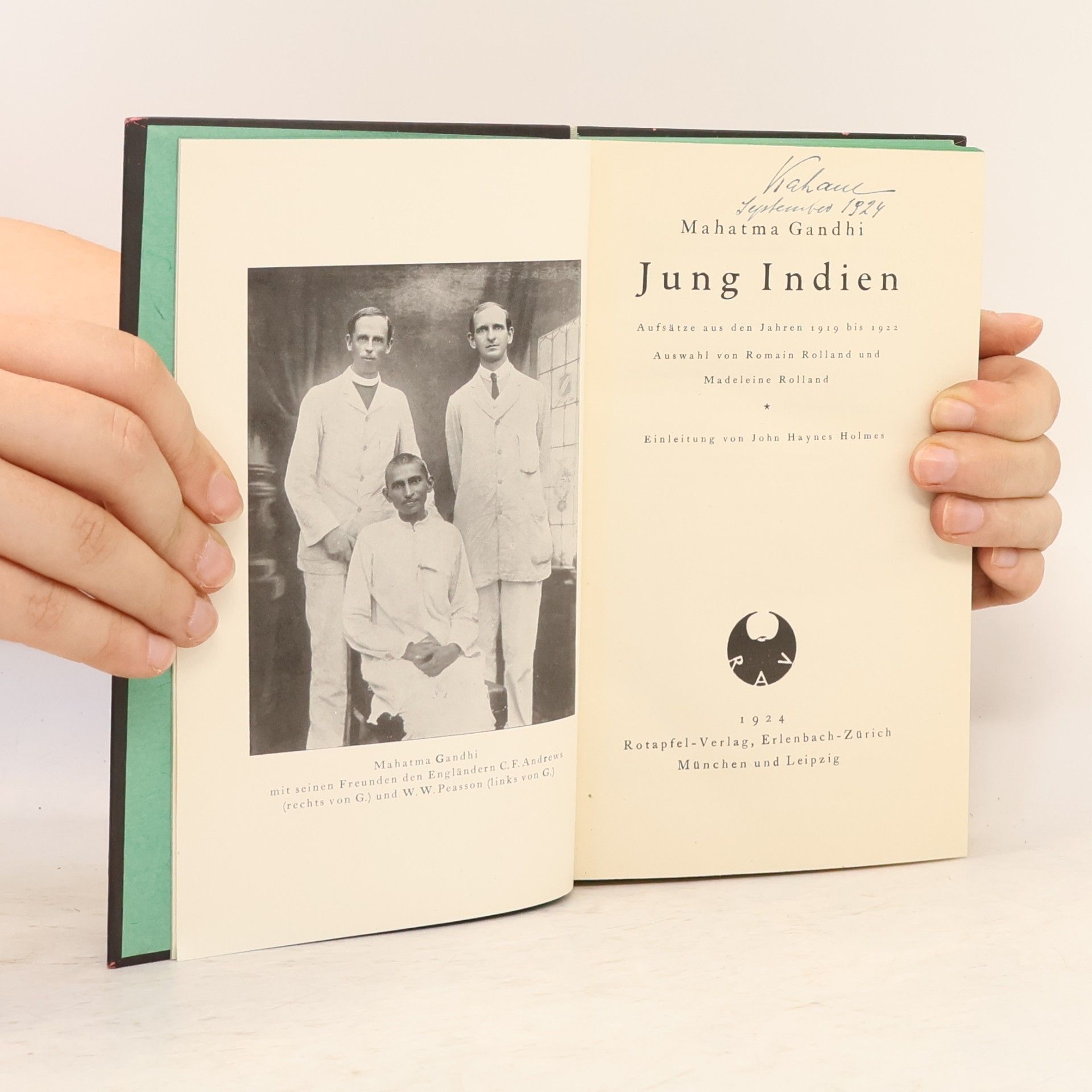 Mahatma Gandhi Jung Indien
