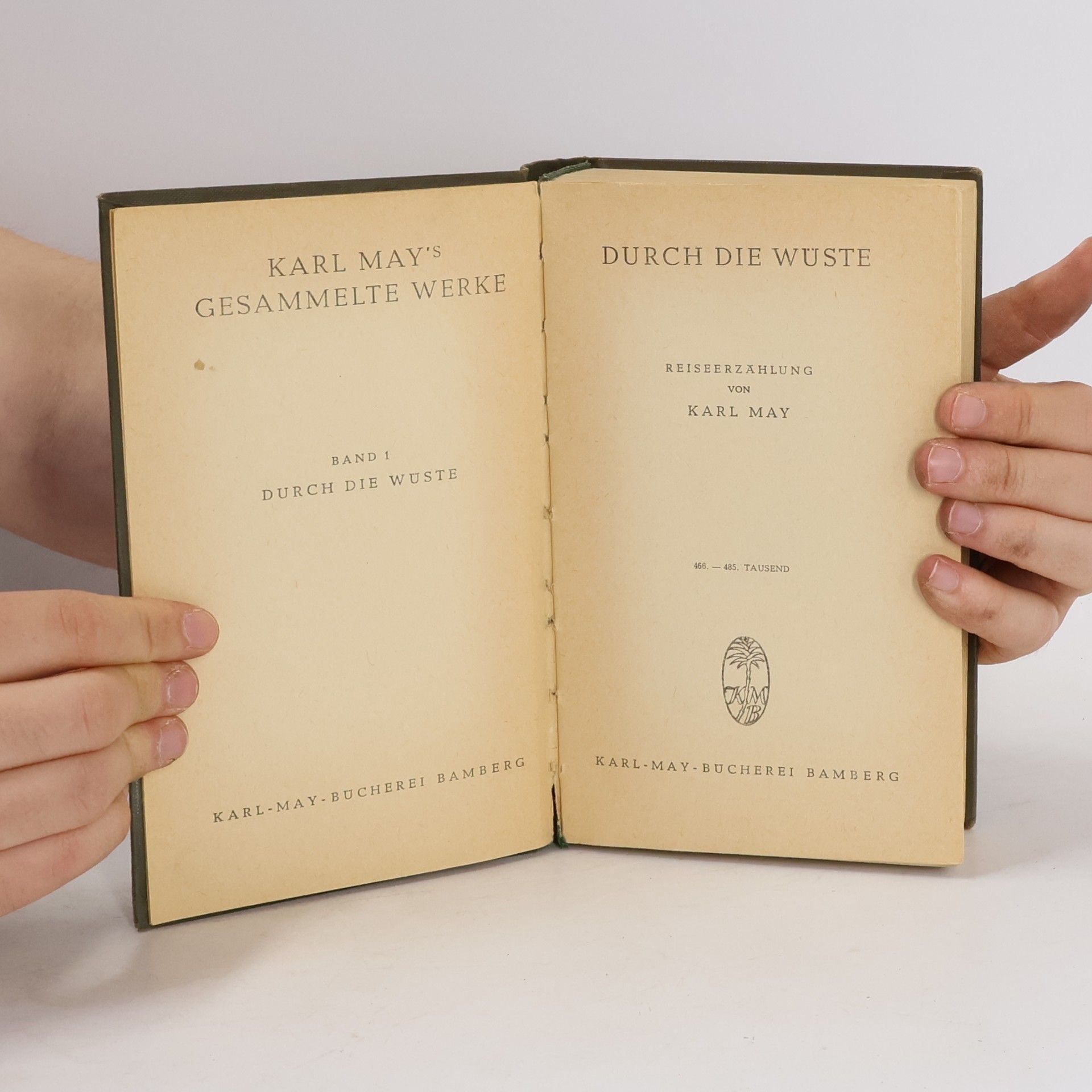 Karl May Durch die Wüste
